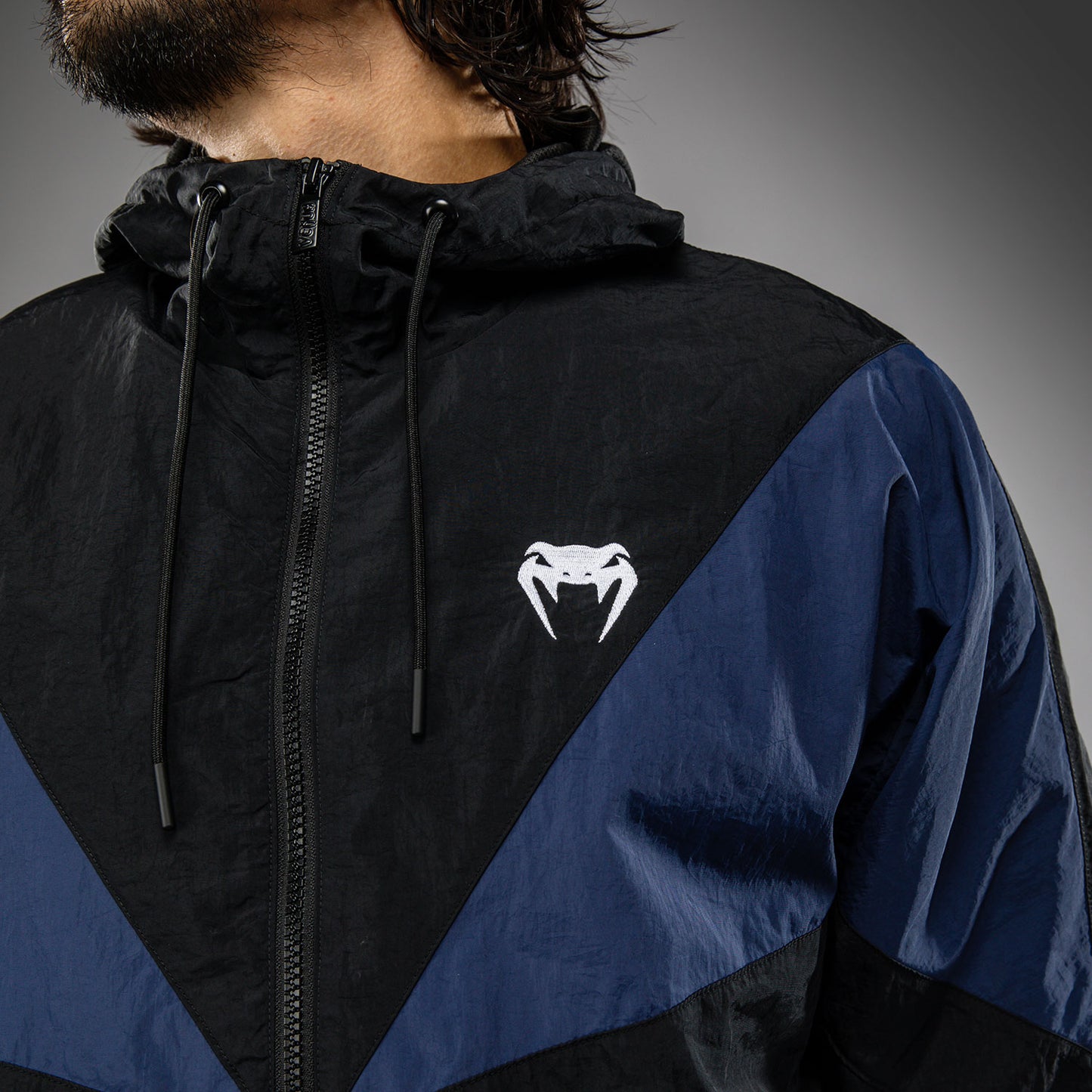 Venum Vectra Trackjacke - Schwarz/Blau