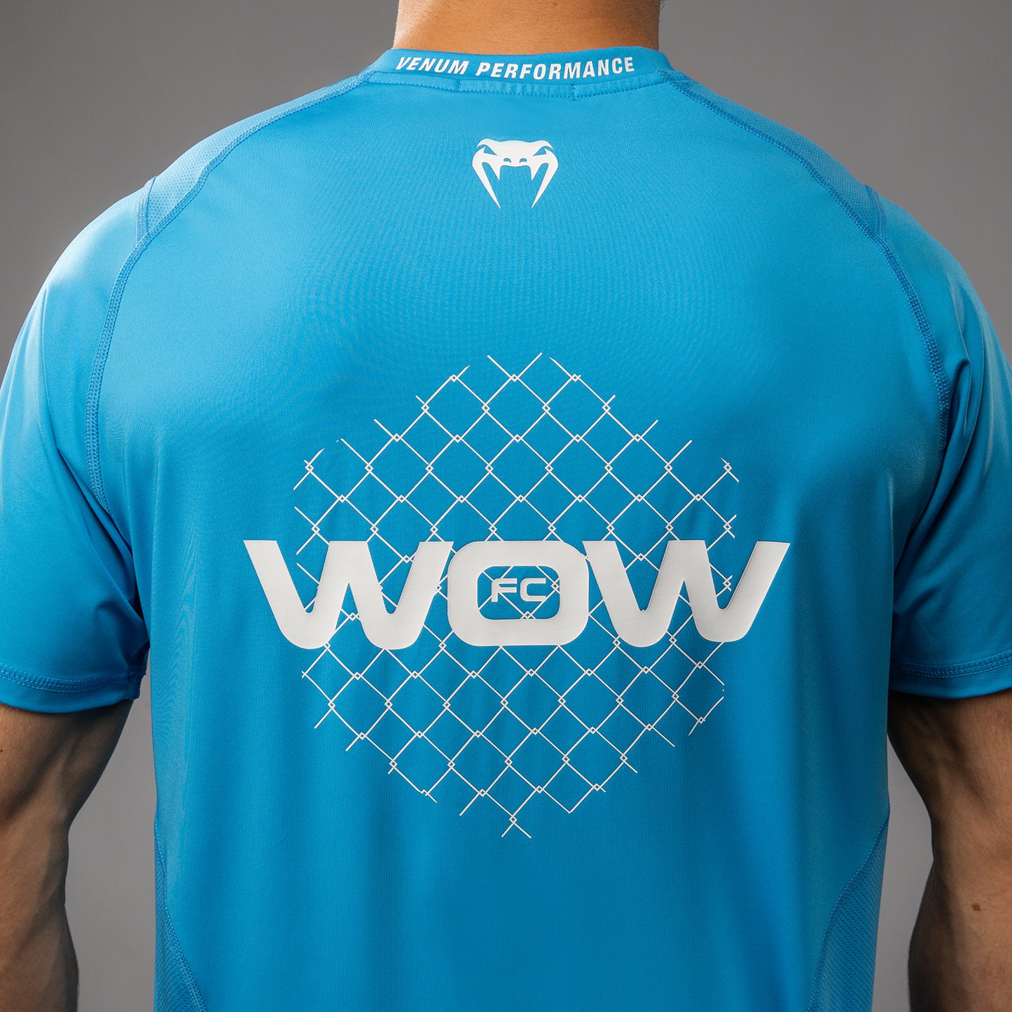 Venum x WOW FC Dry-Tech T-Shirt - Pacific Blue