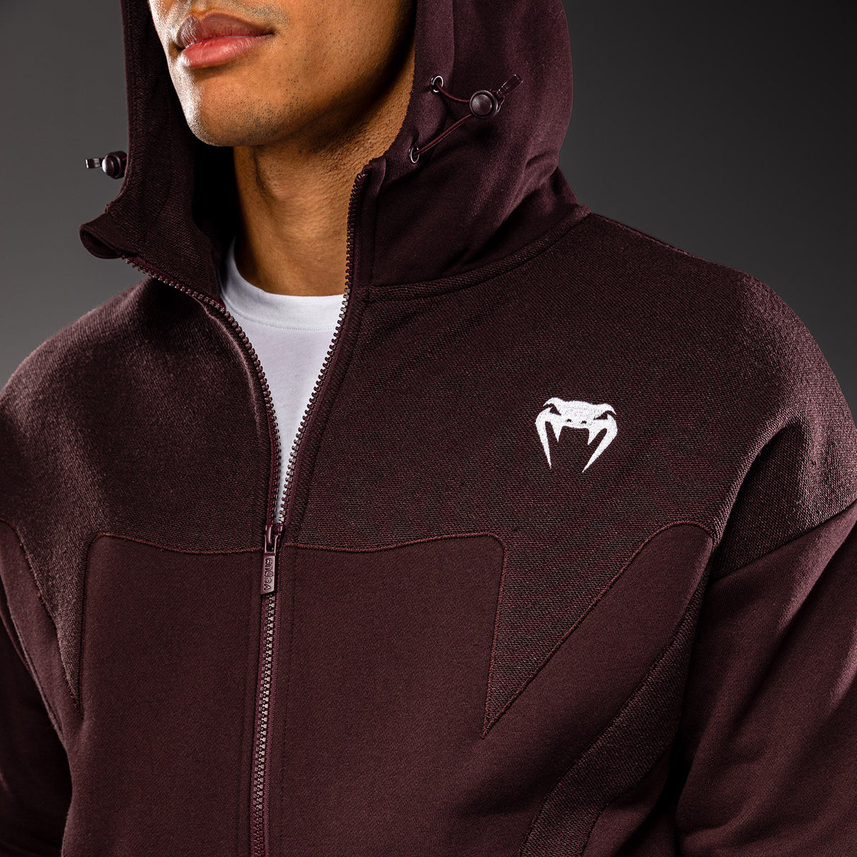 Venum Attack Fleece & Weave Trainingsjacke - Bordeaux
