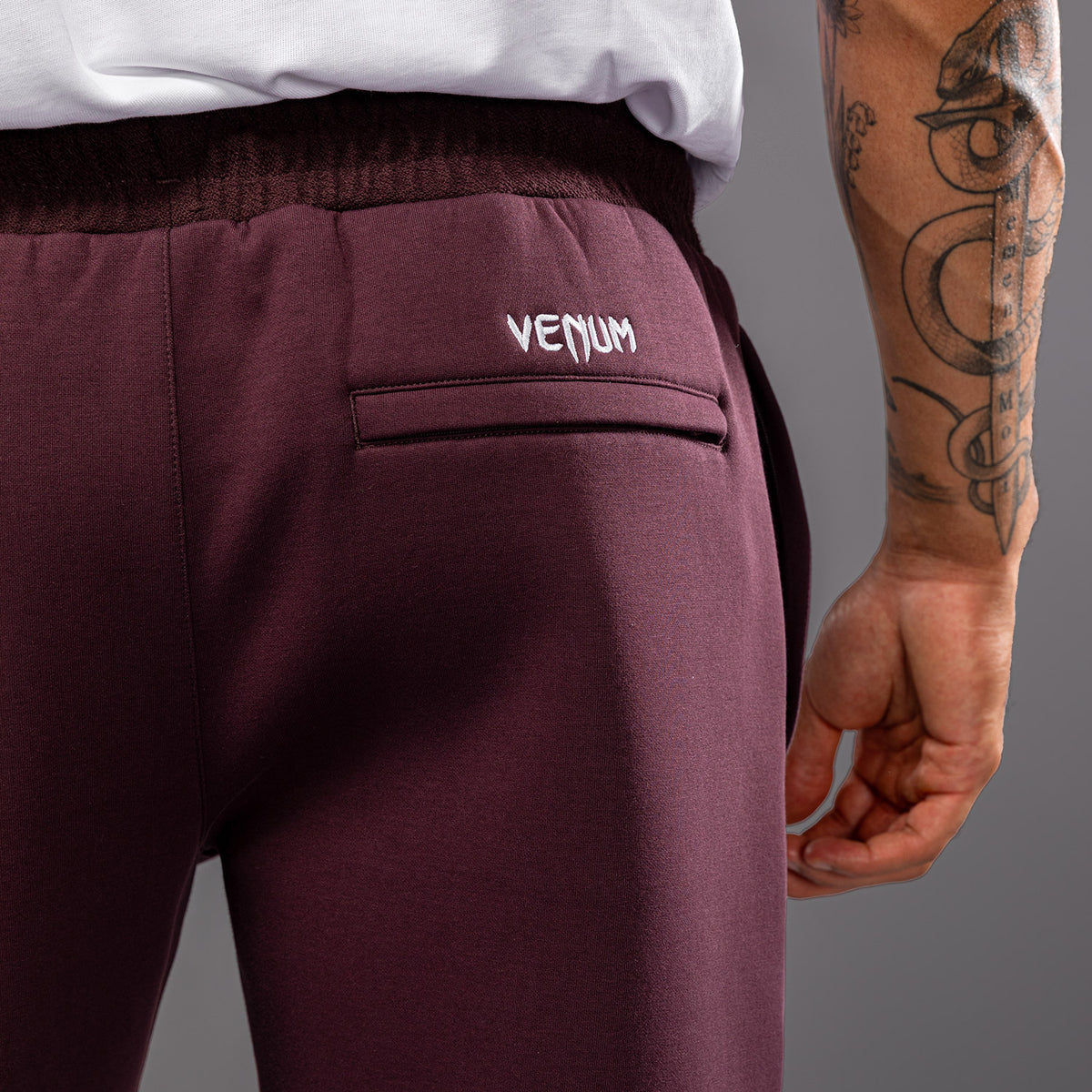 Venum Attack Fleece & Weave Jogginghose - Bordeaux