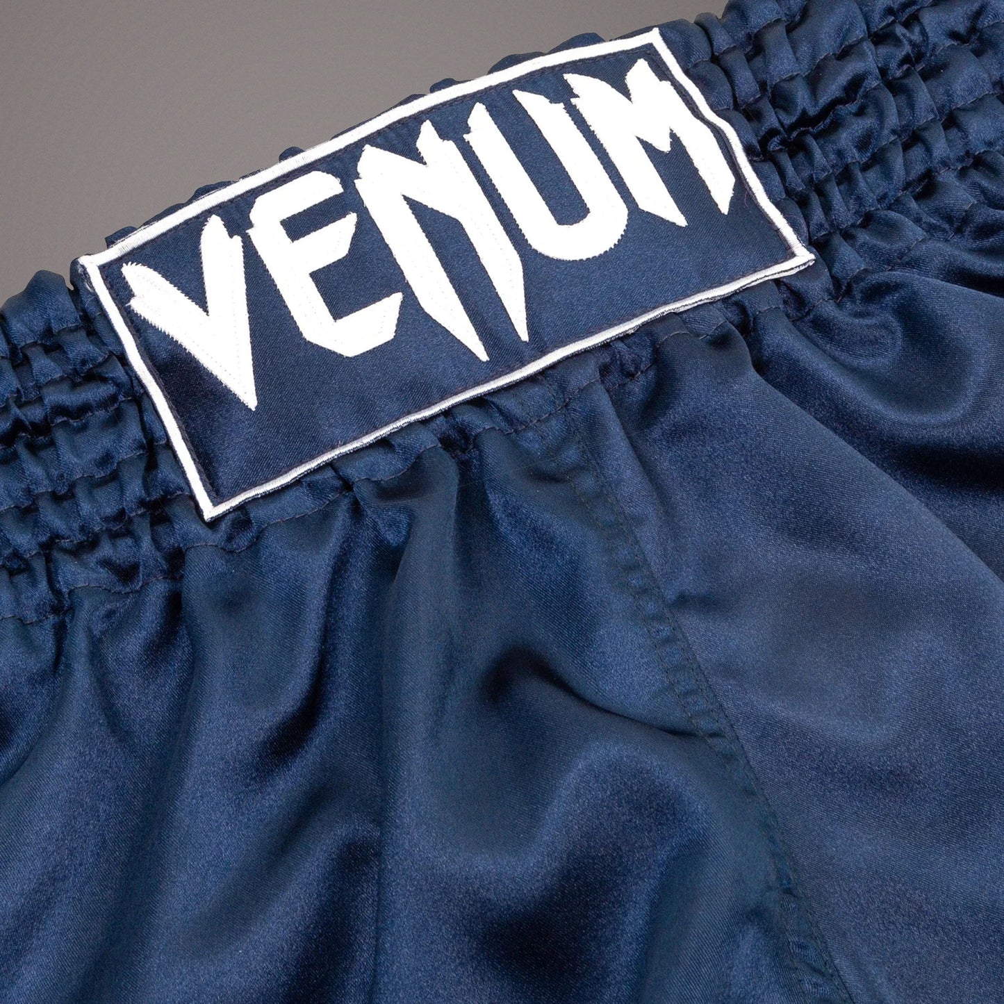 Venum Classic Shorts Muay Thai - Marineblau/Weiß
