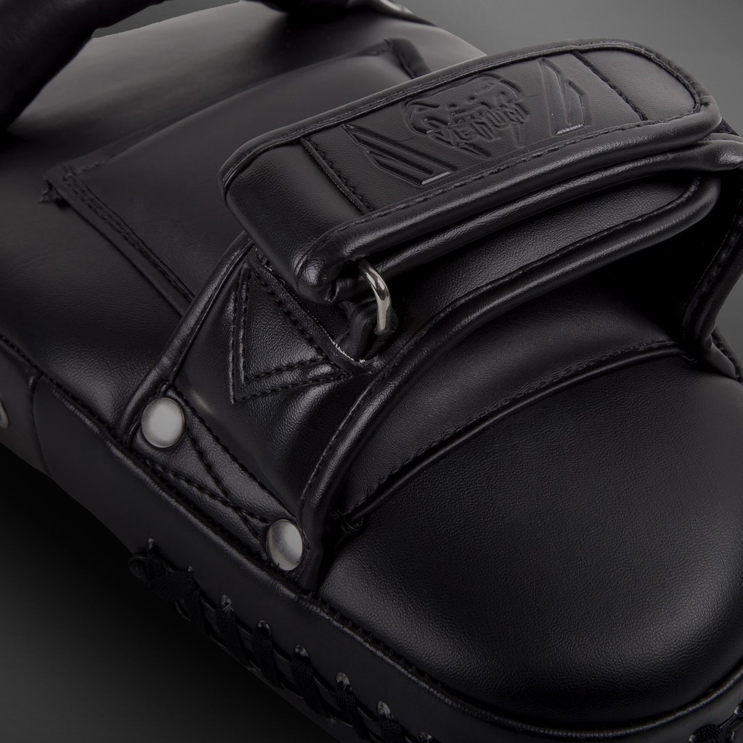 Venum Elite Big Handpratzen - Schwarz/Schwarz (Paar)