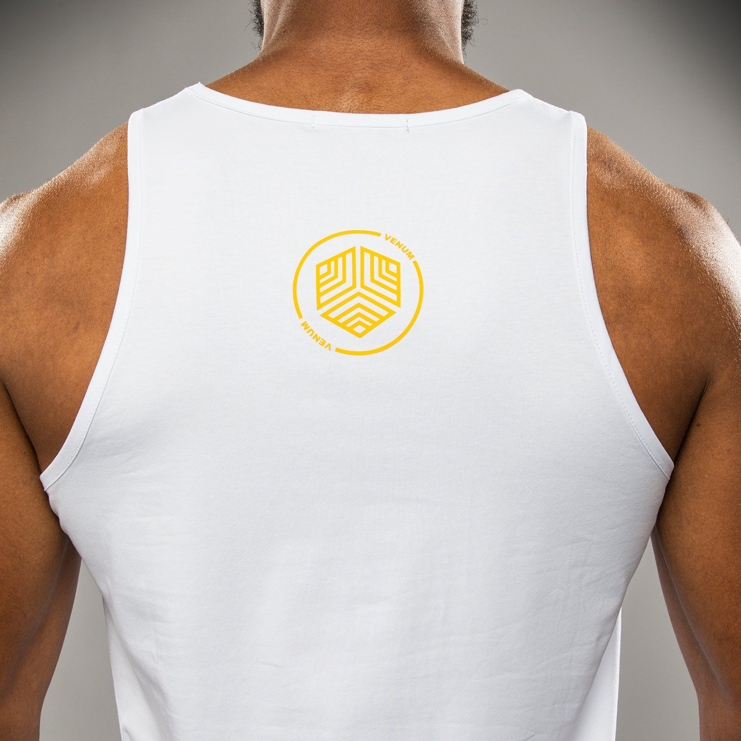 Venum Octane Tank Top - Weiß/Vibrant Gelb