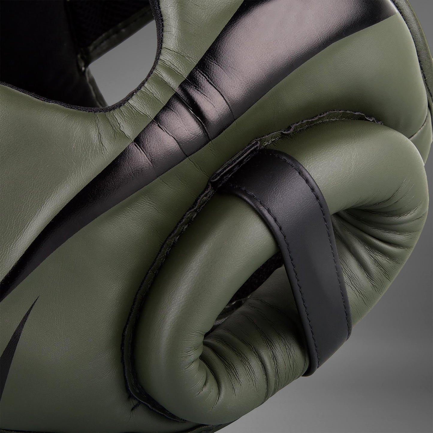 Venum Elite Kopfschutz-Khaki/Schwarz