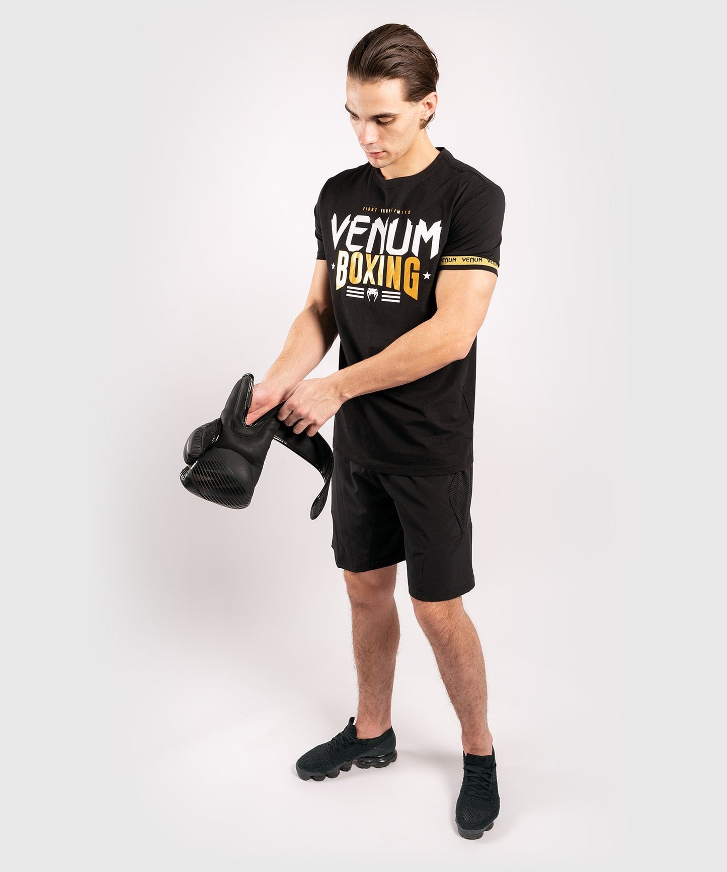 Venum BOXING Classic 20-T-Shirt - Schwarz/Gold