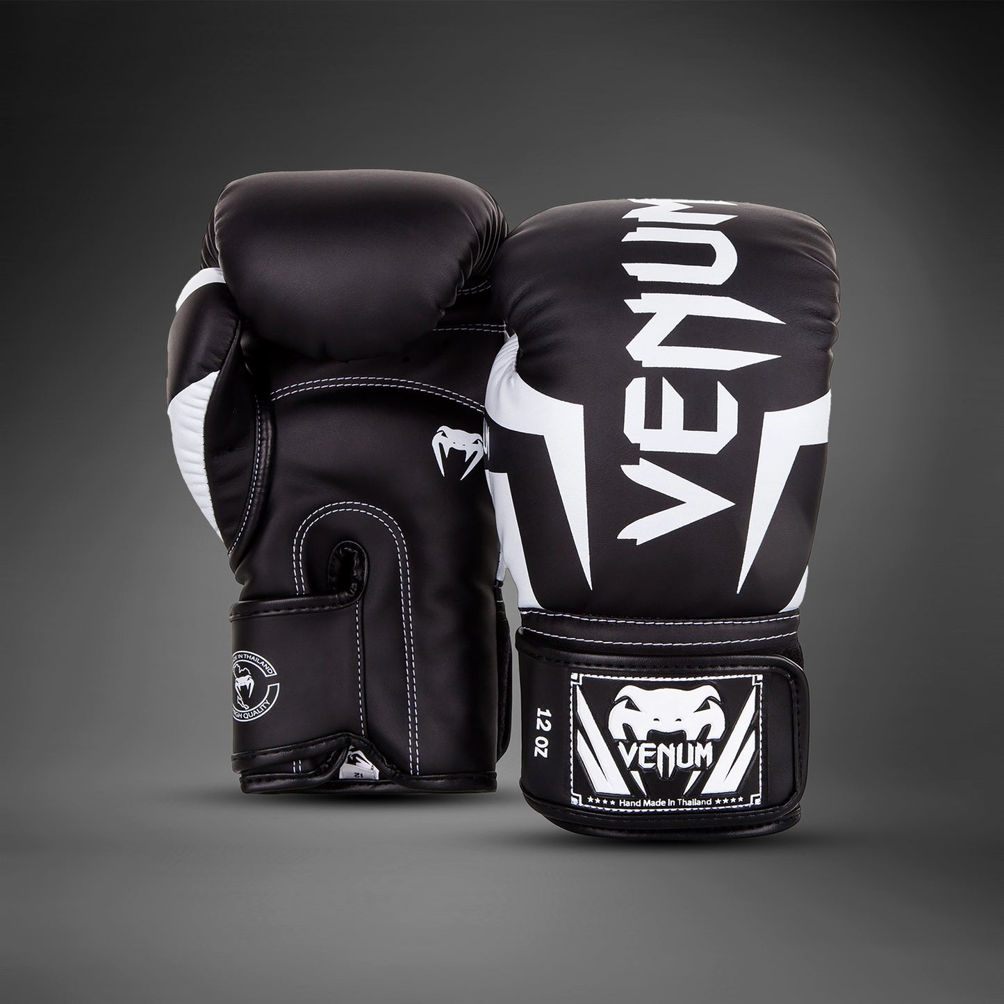 Venum Elite Boxhandschuhe - Schwarz/Weiß