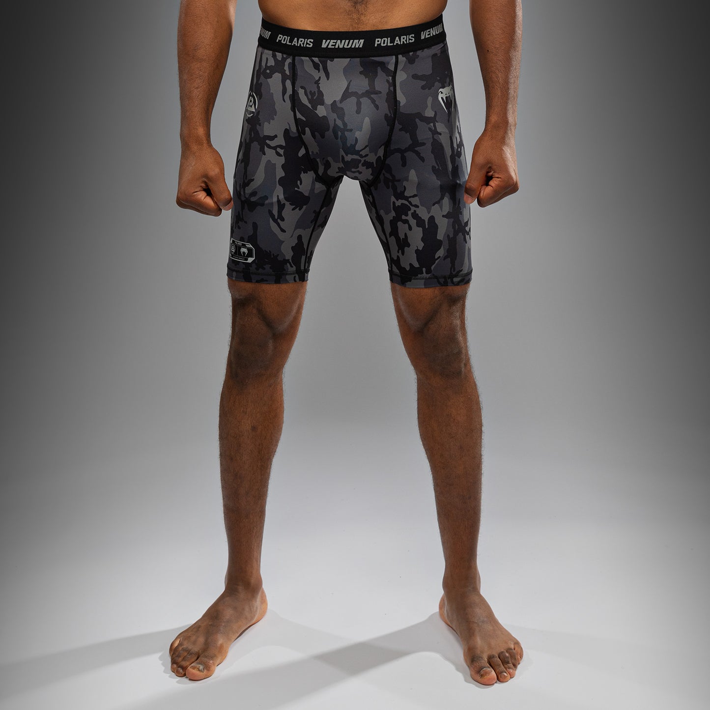 Venum x Polaris Vale Tudo Shorts - Schwarz/Grau