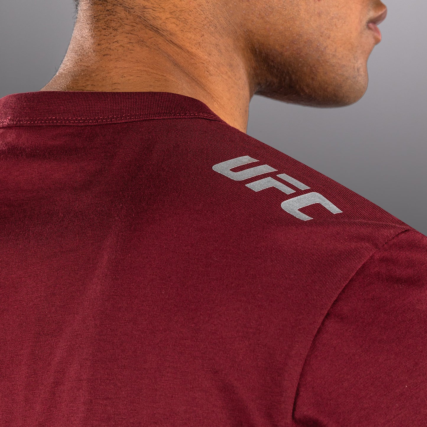 UFC Zenith by Venum Authentic Fight Week Kurzarm T-Shirt Herren - Burgunderrot