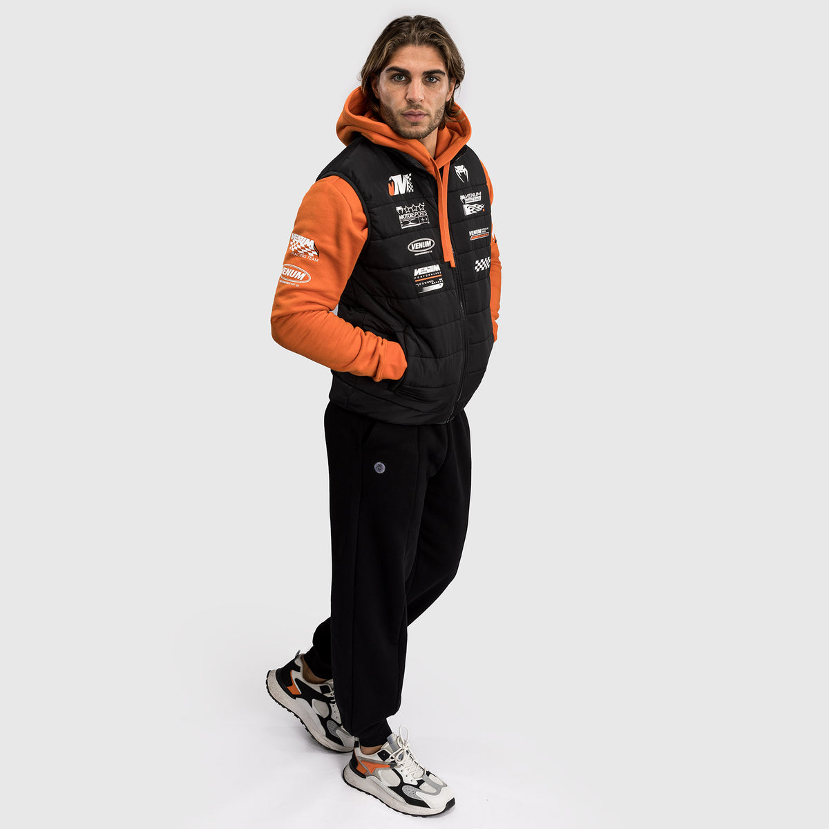 Venum Motorsports Daunenjacke - Tiefschwarz