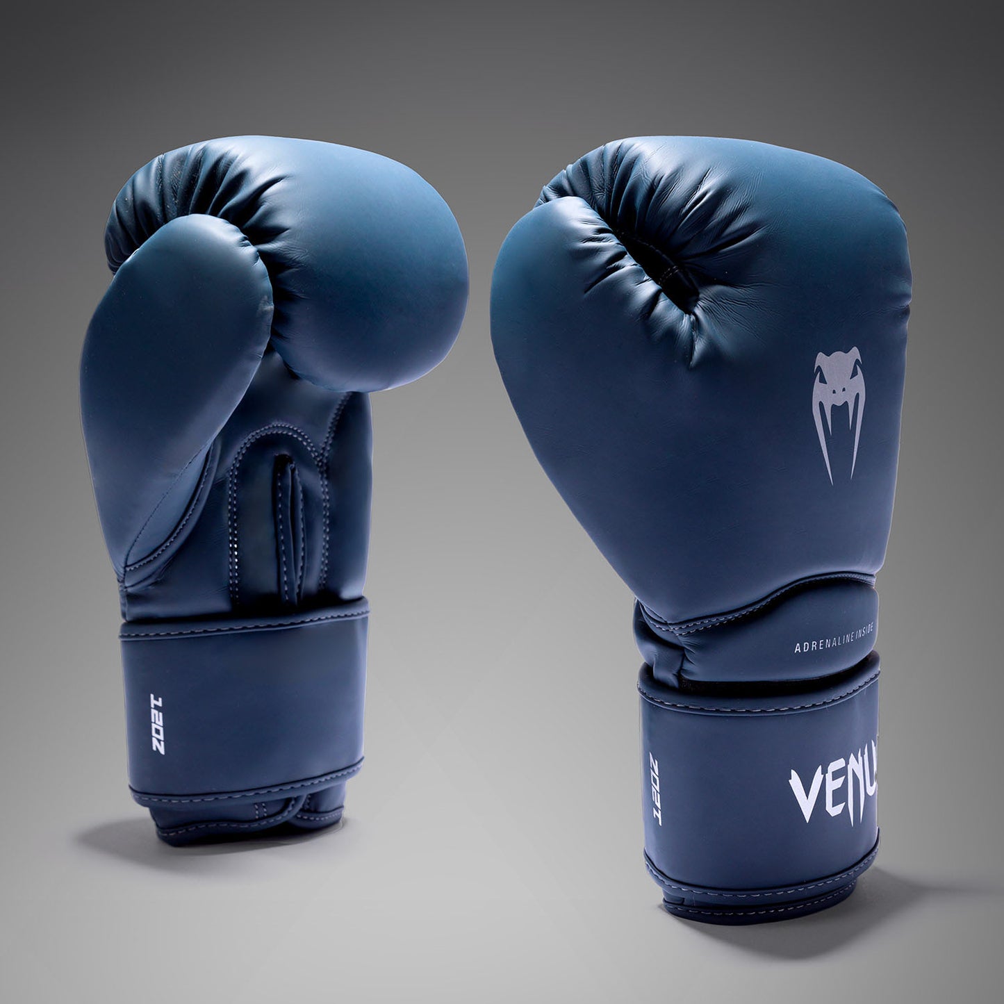 Venum Contender 1.5 Boxhandschuhe - Mitternachtsblau/Silber