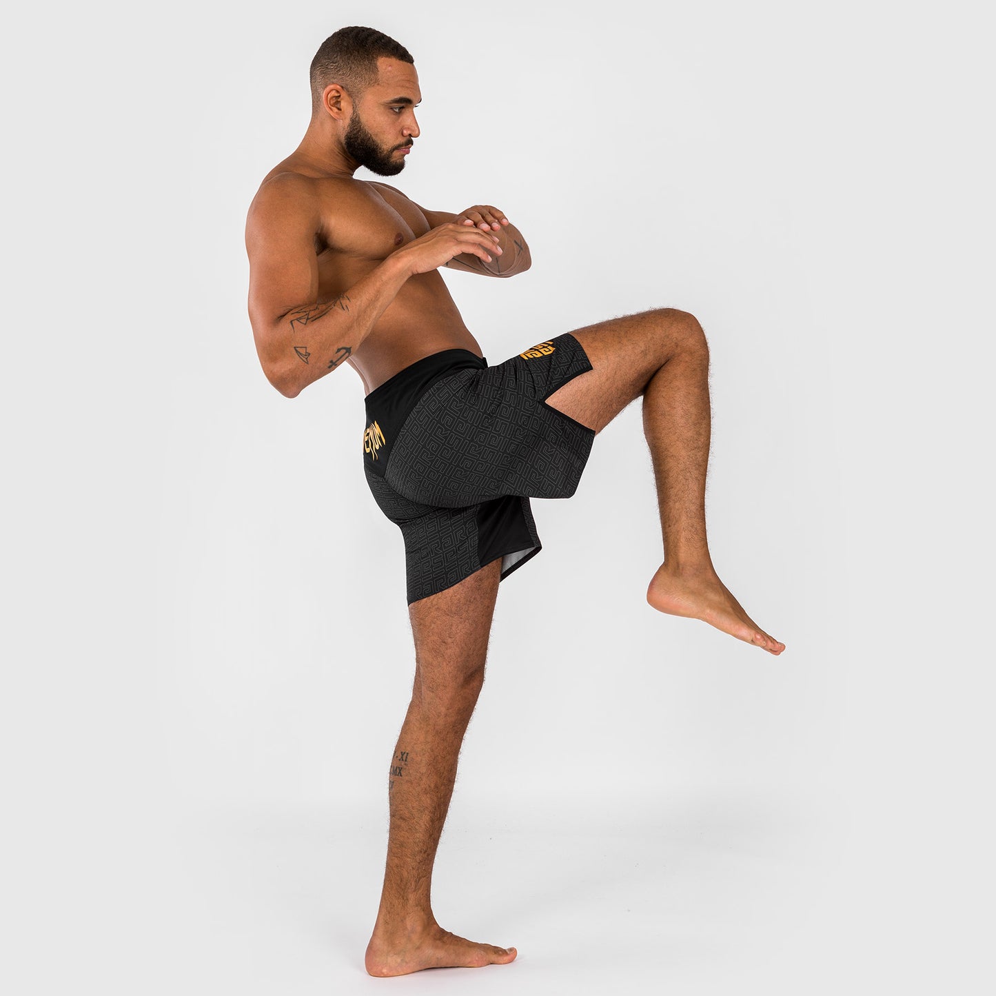 Venum x Ares Herren Kampfhosen - Schwarz/Gold