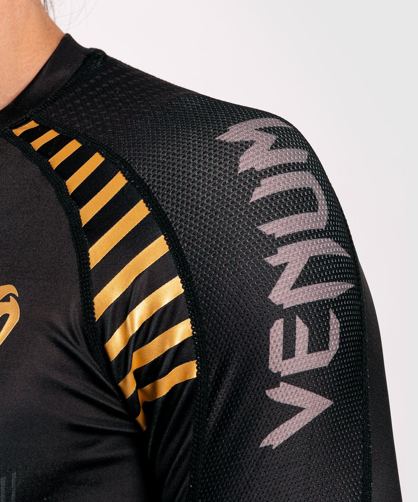 Venum Skull Rashguard - lange Ärmel - Schwarz
