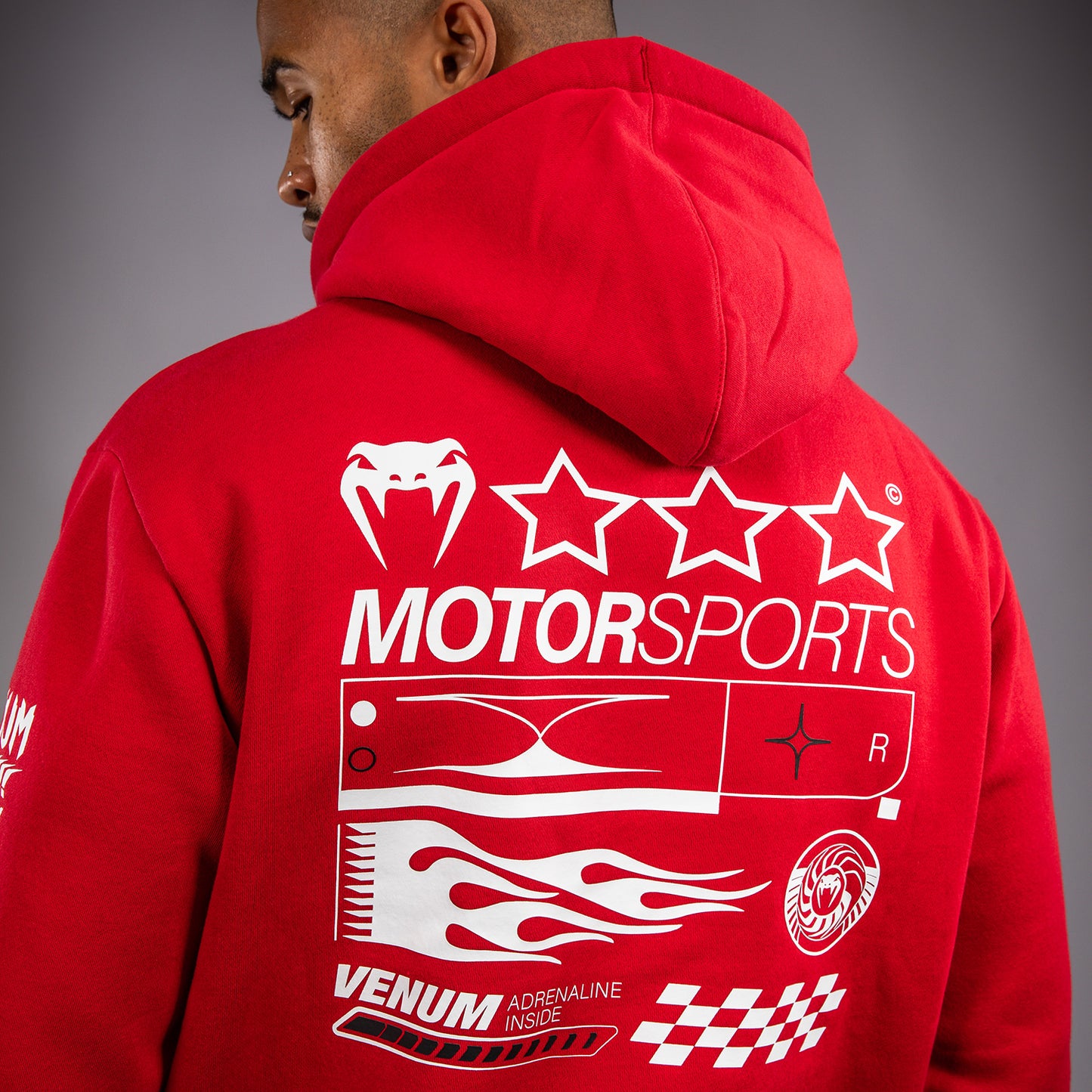 Venum Motorsport Hoodie - Rennrot