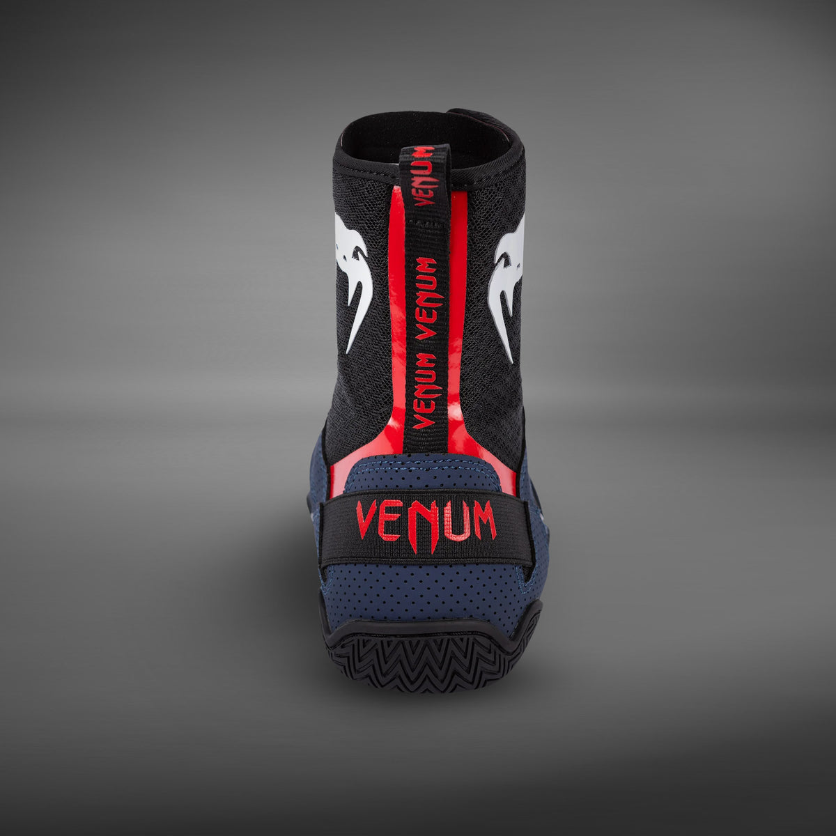 Venum Elite Boxing Schuhe - Navy/Schwarz/Rot