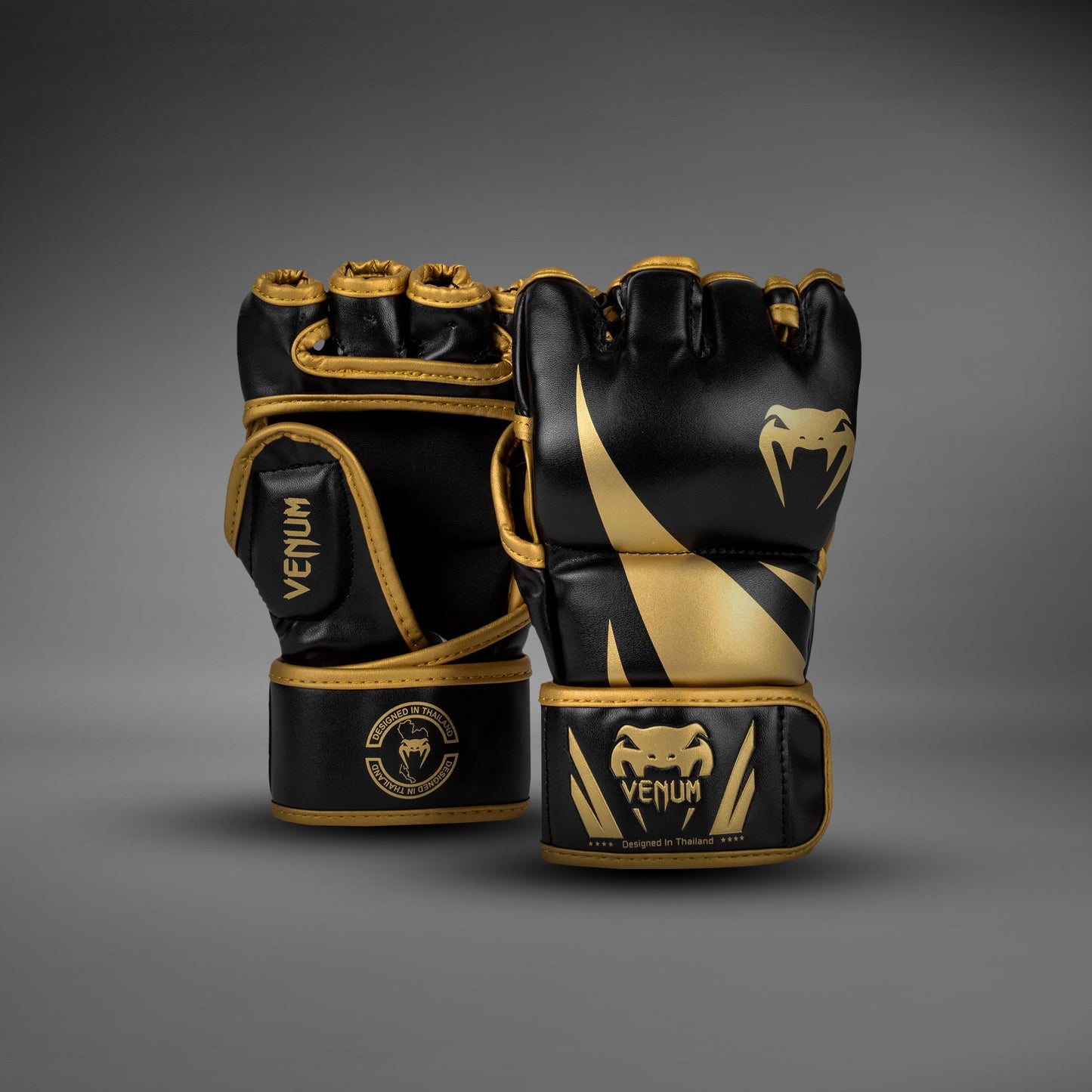 Venum Challenger 2.0 MMA-Handschuhe – Schwarz/Gold