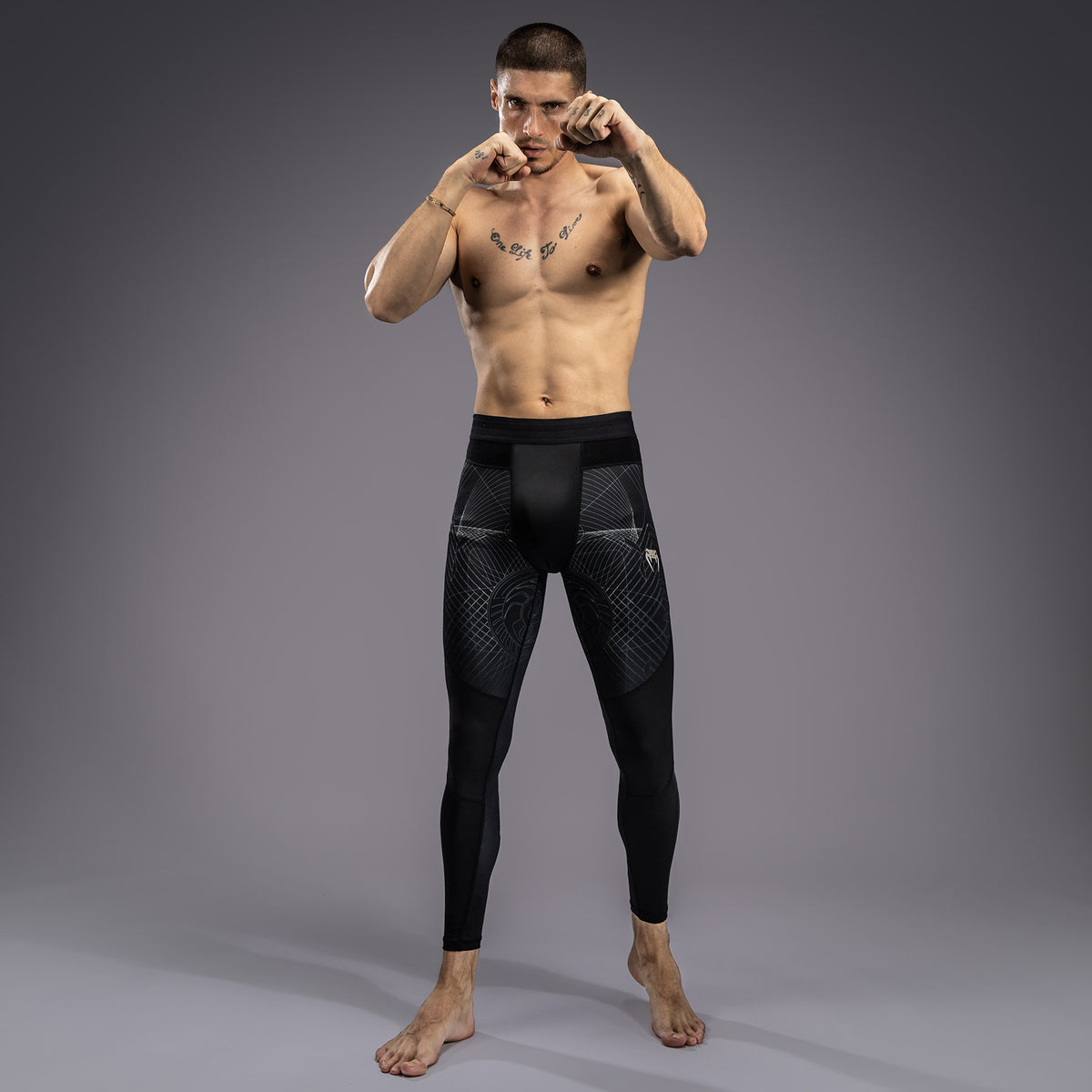Venum G-Fit Air Herren Spats - Tiefschwarz/Wüstensand