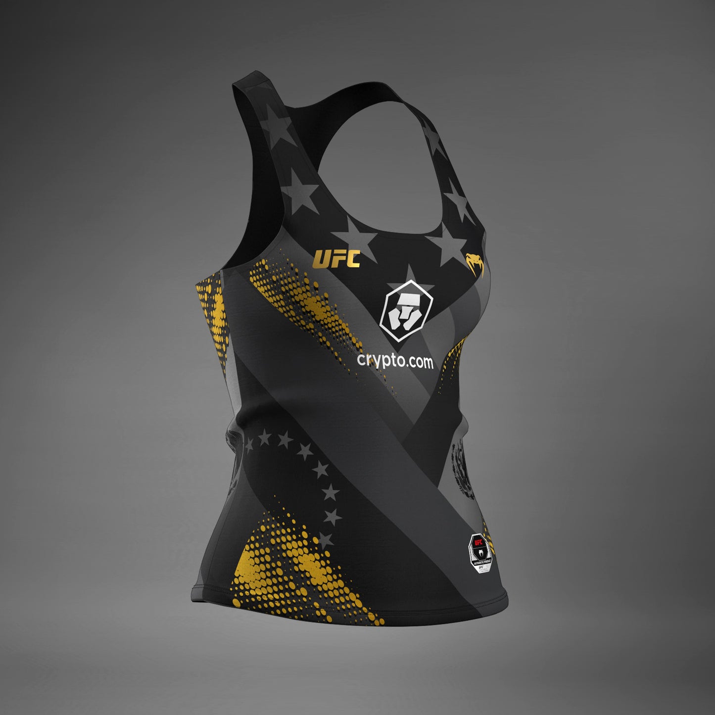 UFC Unrivaled by Venum Julianna Peña Frauen Sport Long Bra - Schwarz