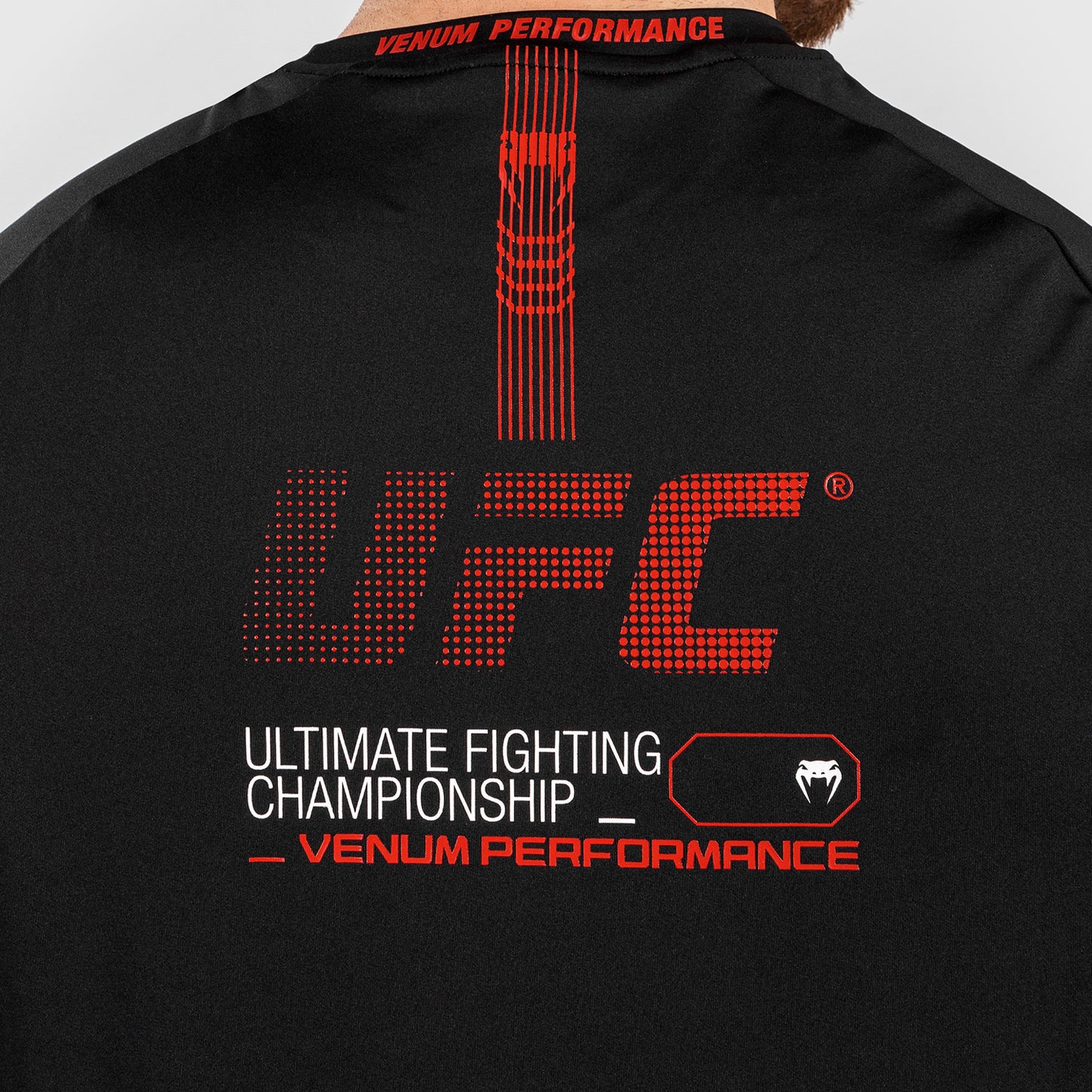 UFC Adrenaline by Venum Fight Week Dry-tech-T-Shirt für Männer - Schwarz