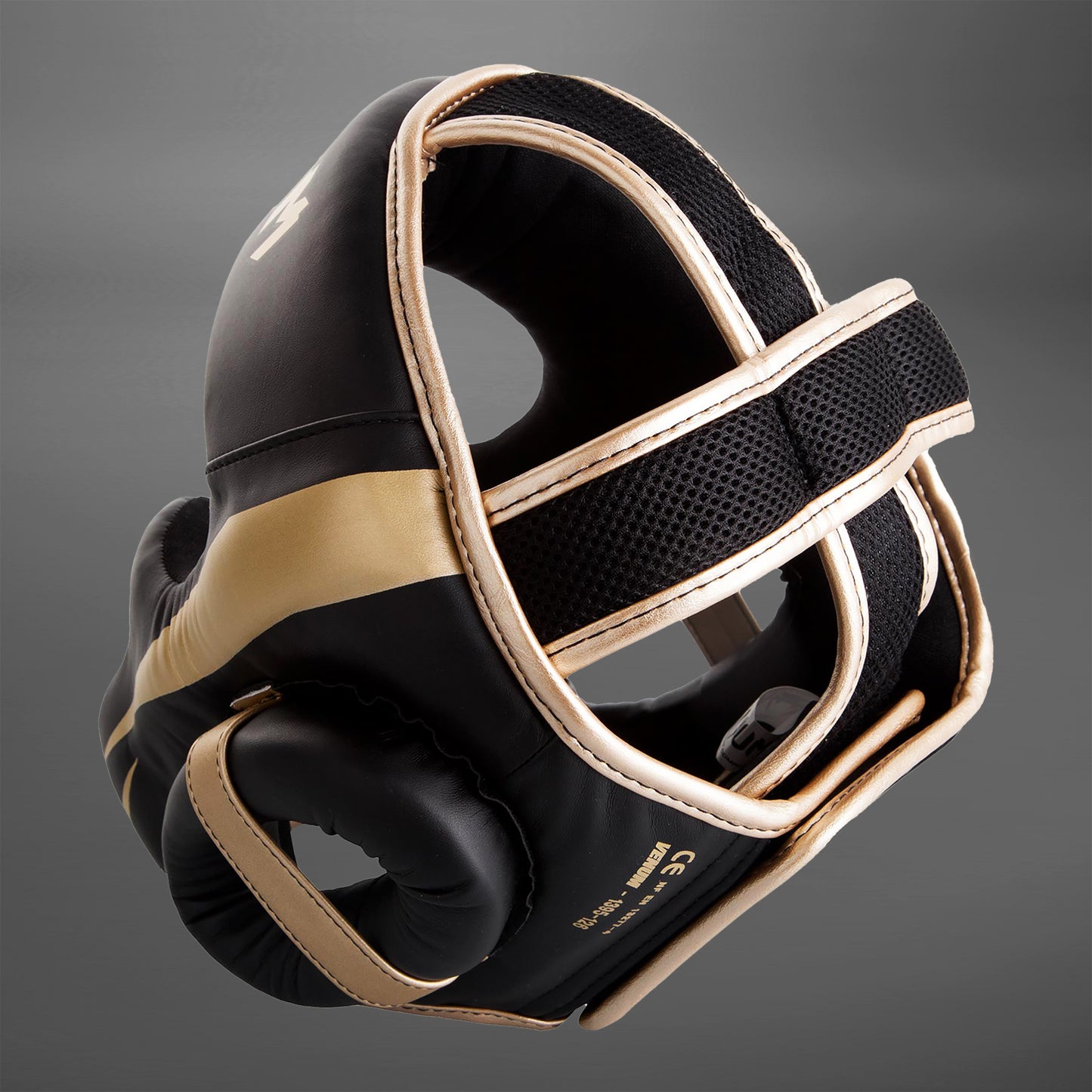 Venum Elite Kopfschutz-Schwarz/Gold