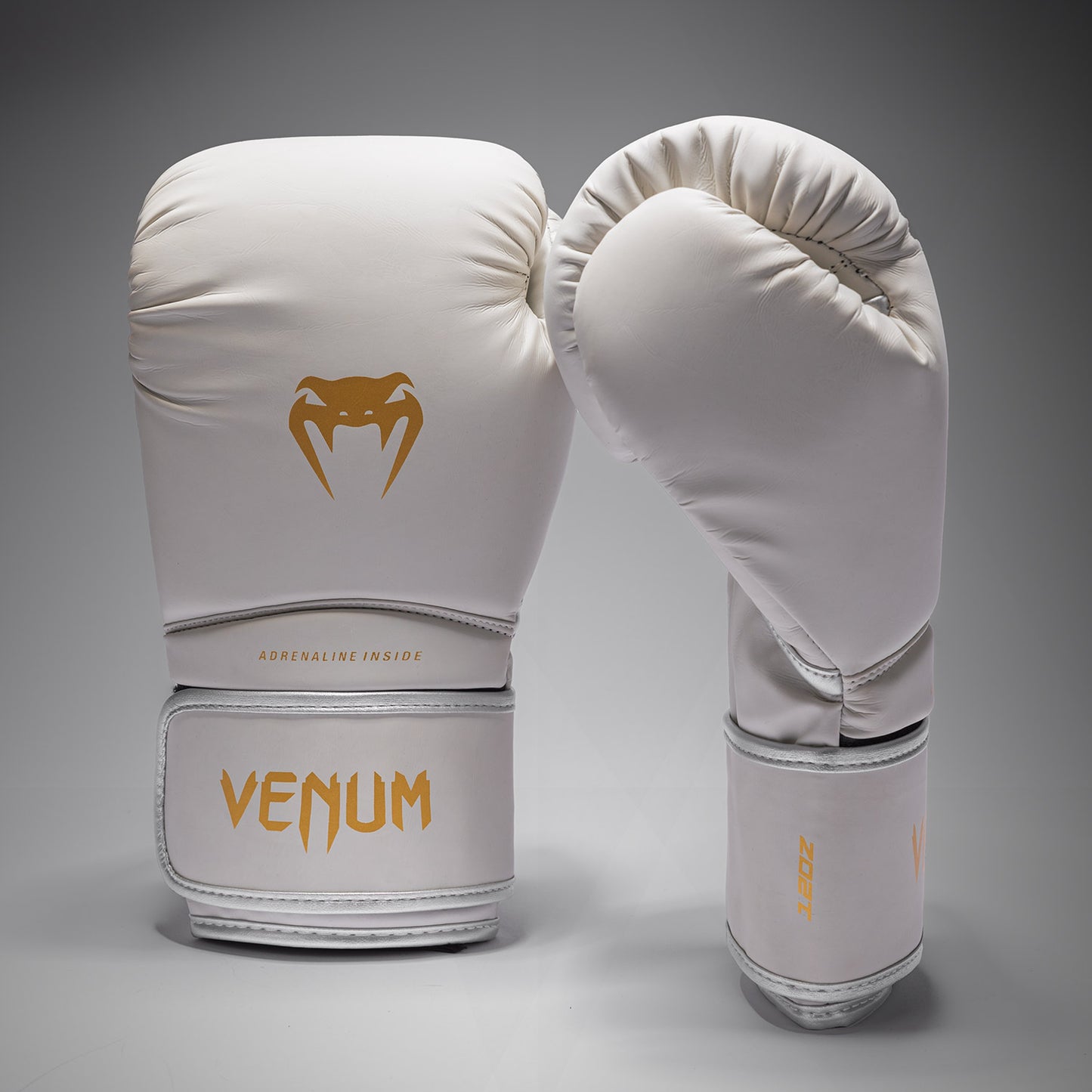 Venum Contender 1.5 Boxhandschuhe - Elfenbein/Gold