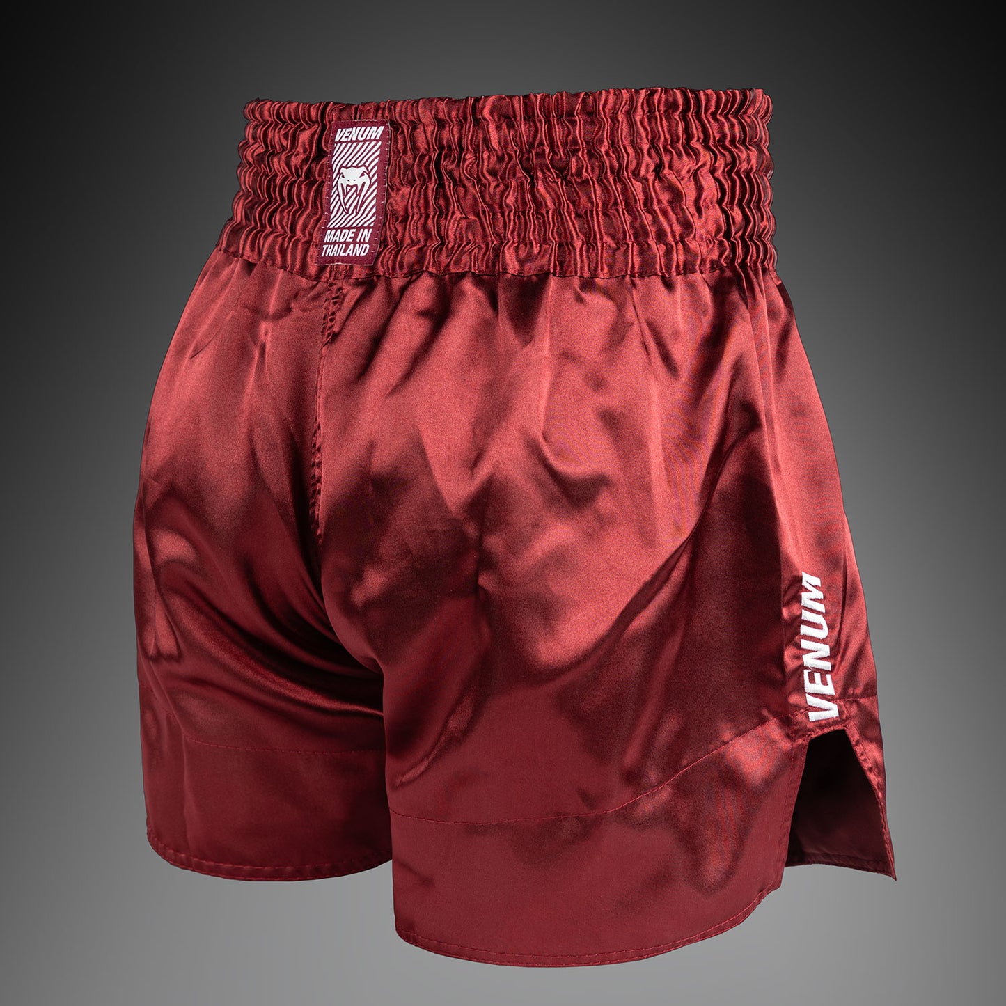 Venum Classic Evo Muay Thai Shorts – Burgunder