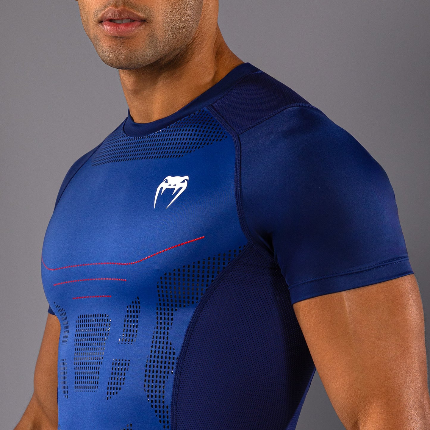 Venum Technical 3.0 Kurzarm Rashguard - Nachtblau