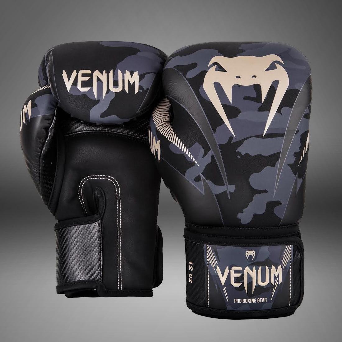 Venum Impact Boxhandschuhe - Dunkles Camo/Sand