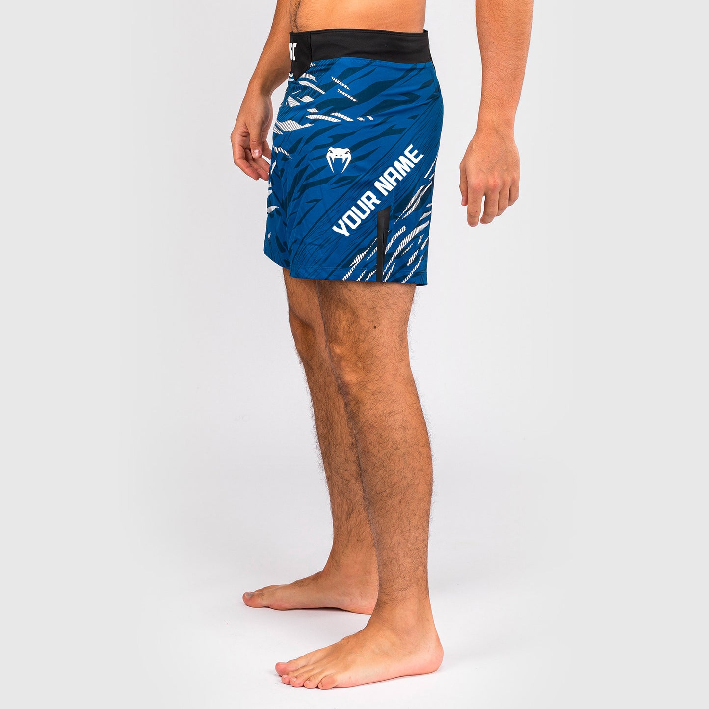 UFC Fusion by Venum Personalized Authentic Fight Night Herren Fight Short - Short Fit - Blau