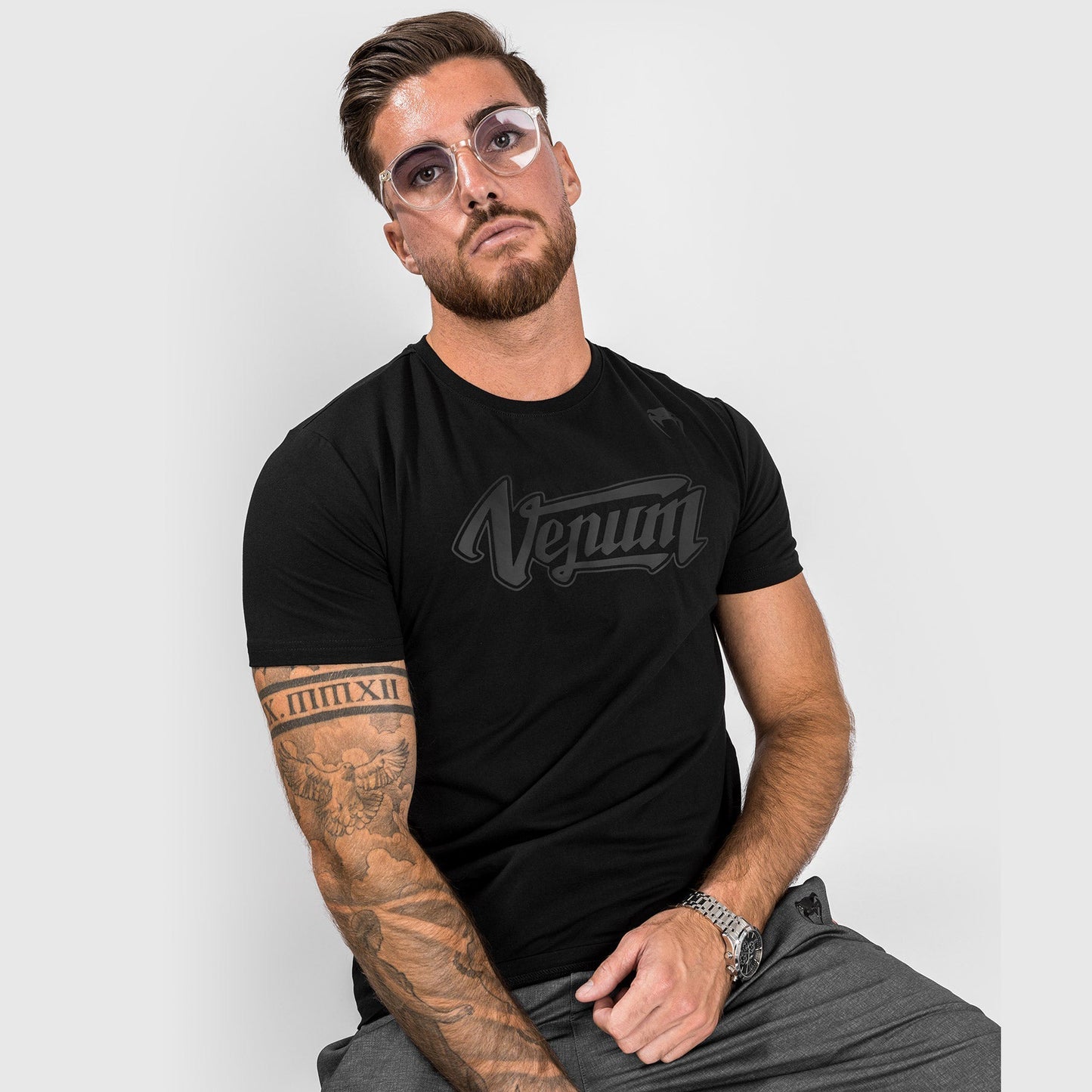 T-Shirt Absolute 2.0 Venum - Schwarz/Schwarz