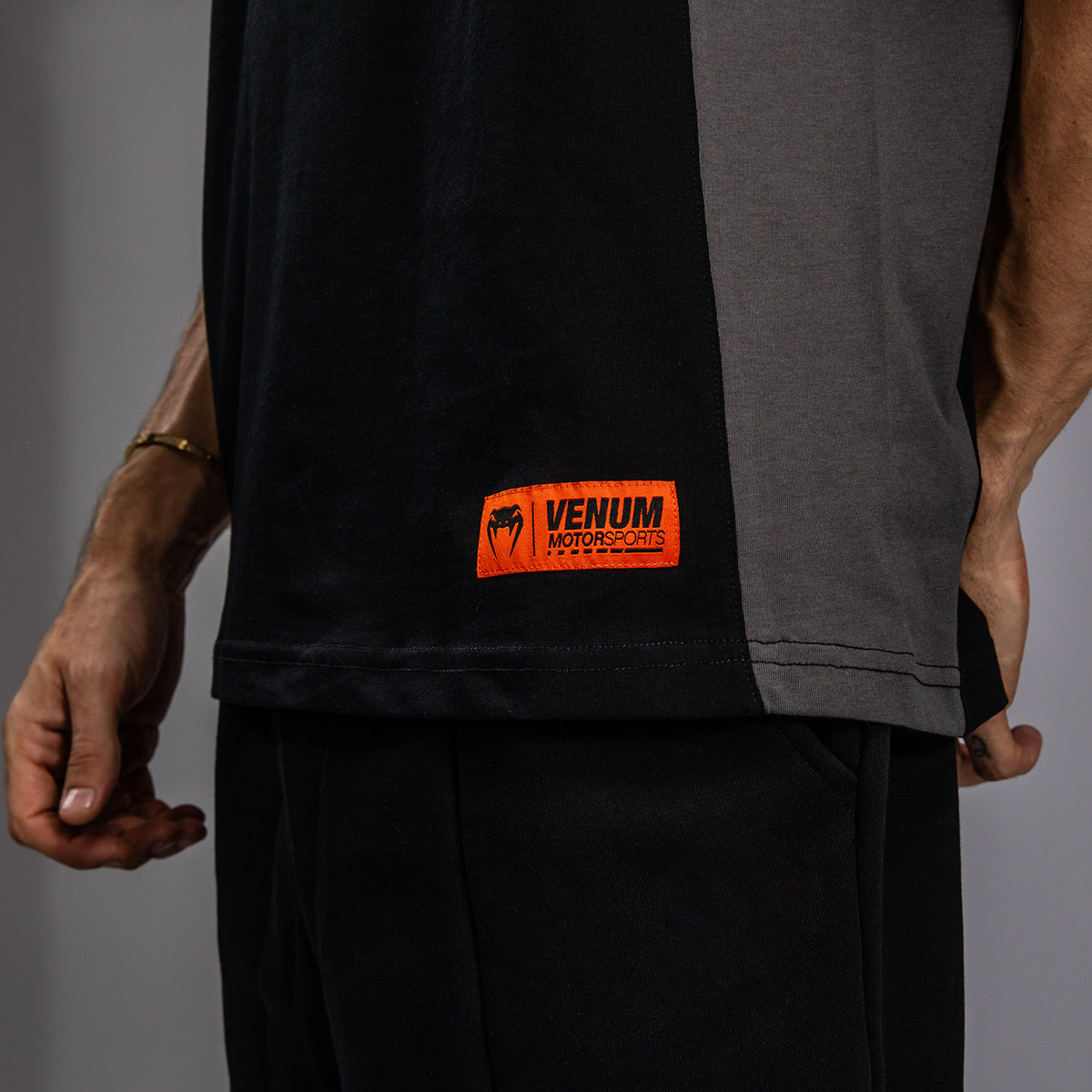 Venum Motorsports T-Shirt - Tiefschwarz