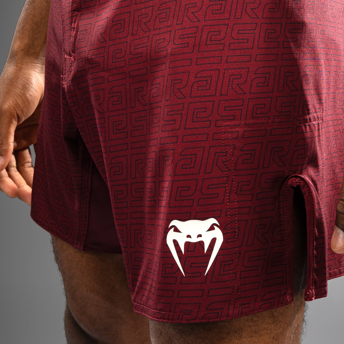 Venum x Ares Herren Kampfhosen - Burgunder