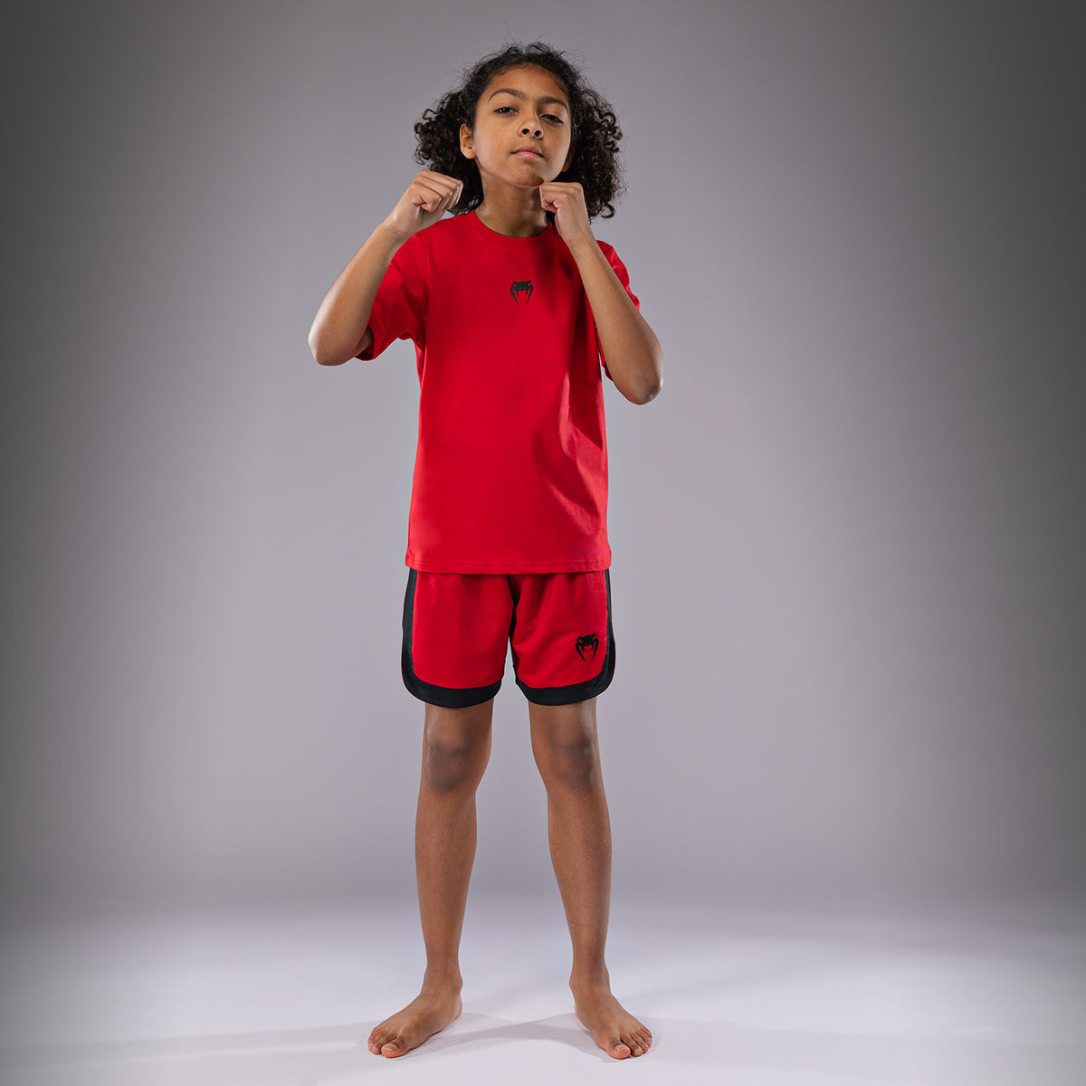 Venum Contender Kids T-Shirt - Kirschrot