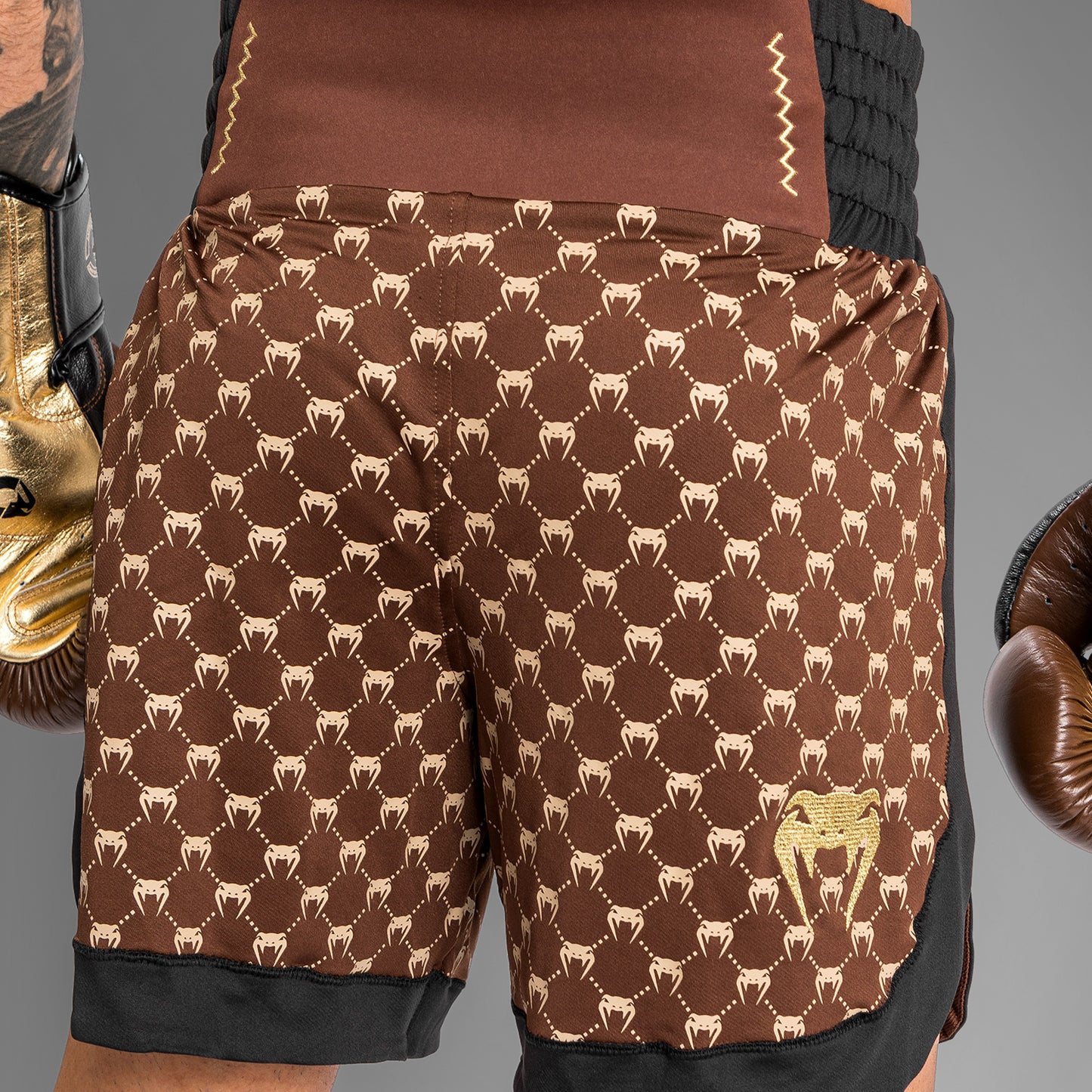 Venum Monogram Boxershorts - Schwarz/Braun