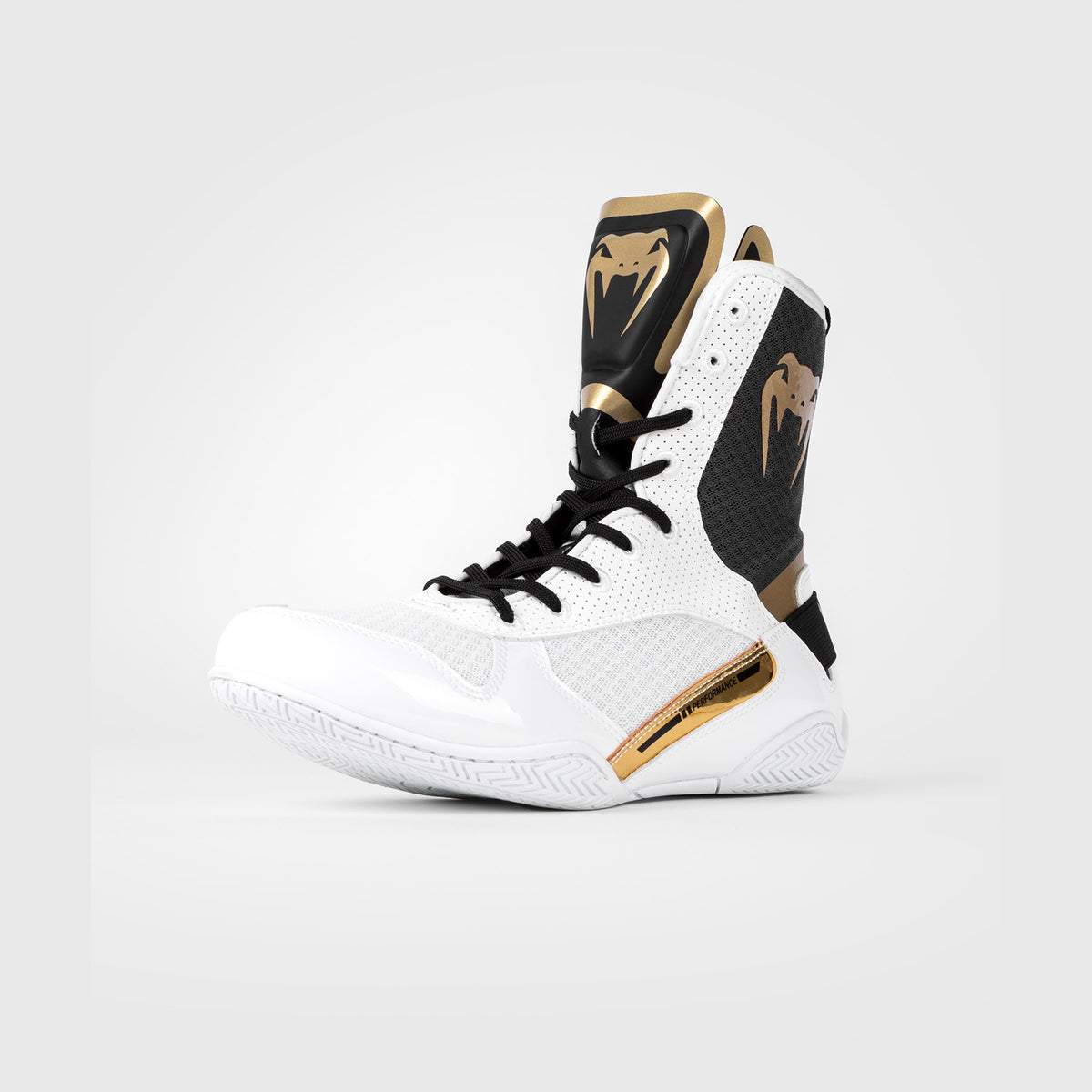 Venum Elite Boxing Schuhe - Weiß/Schwarz/Gold