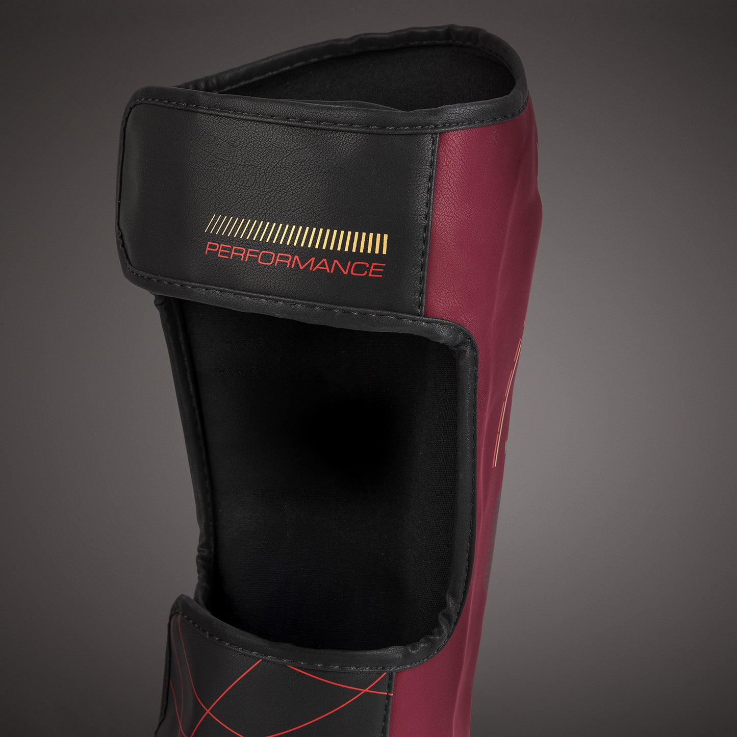 Venum Tactical XT Schienbeinschoner - Schwarz/Burgund/Gold