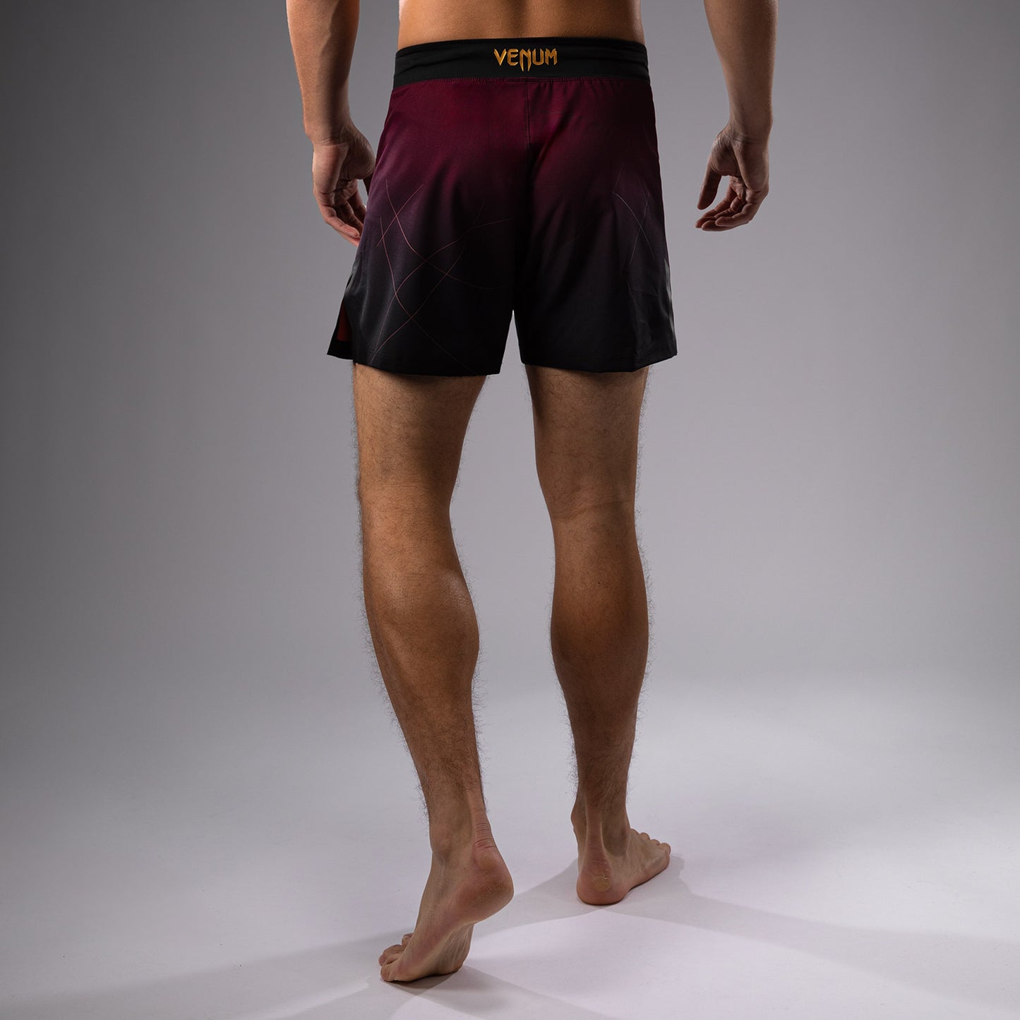 Venum Tactical XT Fight Shorts - Schwarz/Burgund/Gold