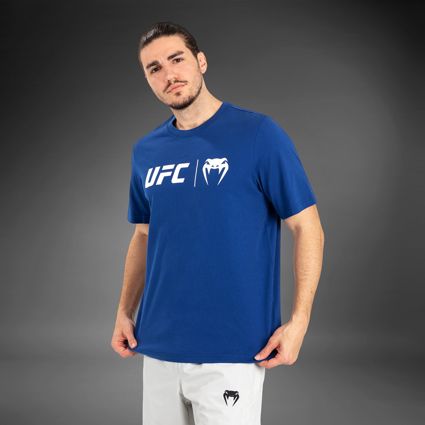 UFC Venum Classic T-Shirt - Marineblau/Weiß
