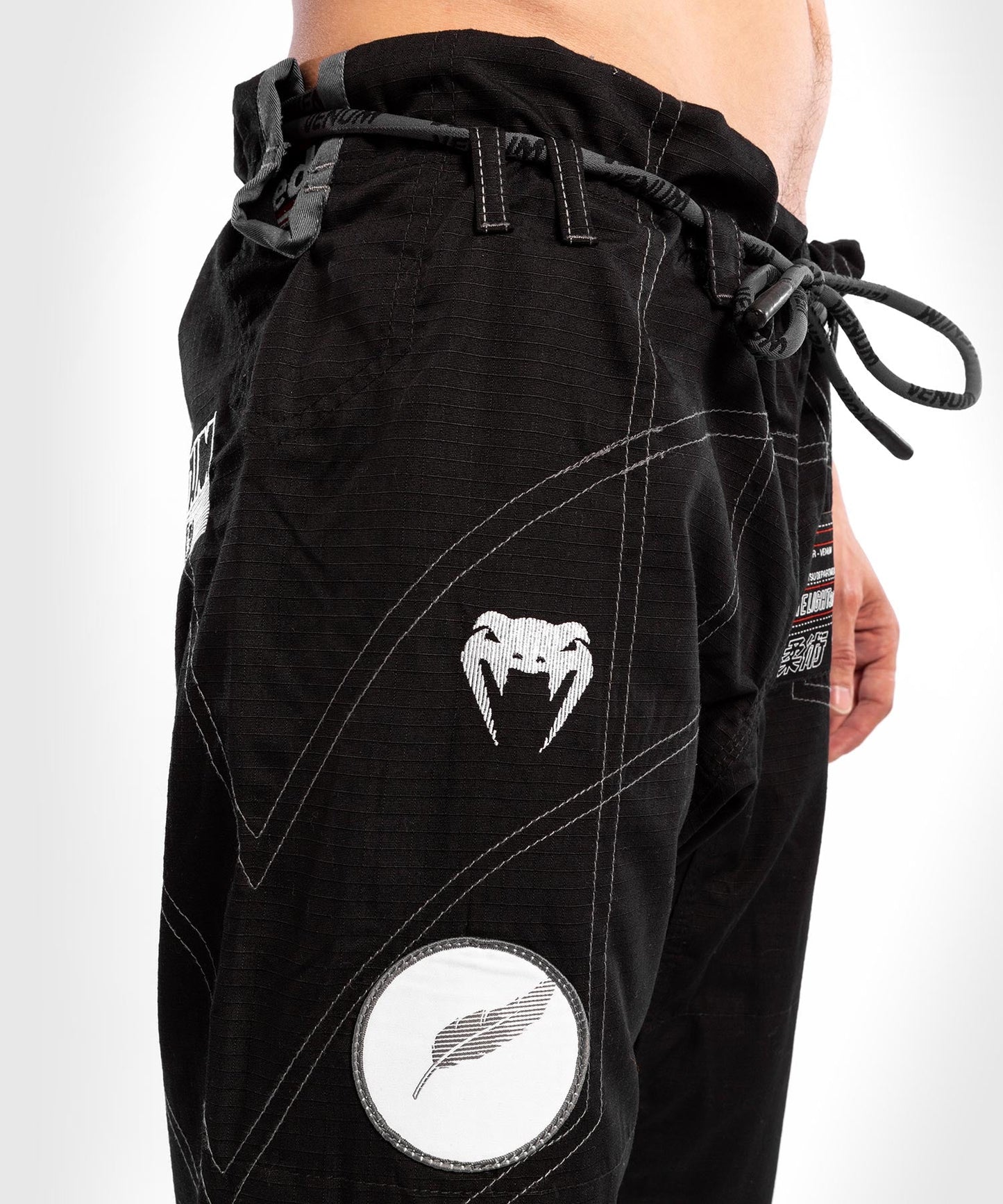 Venum Elite 3.0 Light BJJ Kimono - Schwarz