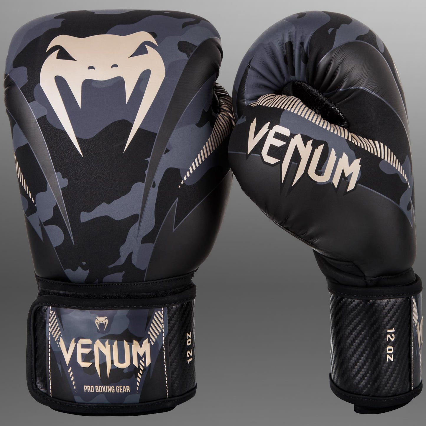 Venum Impact Boxhandschuhe - Dunkles Camo/Sand