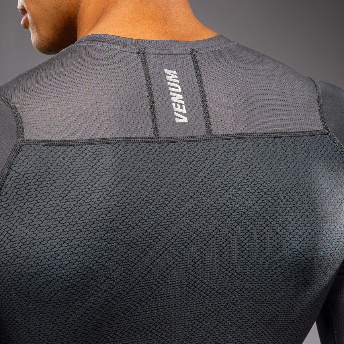 Venum G-Fit Scale Langarm-Rashguard - Grau