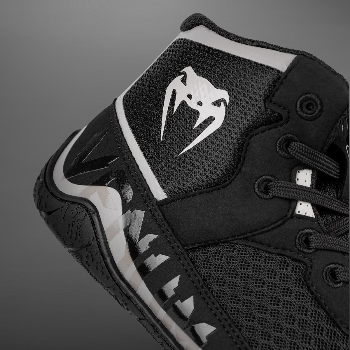 Venum Elite Wrestling Schuhe - Schwarz/Sand