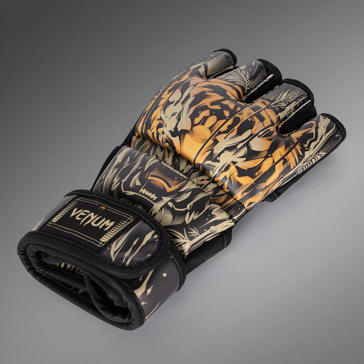 Venum Tiger MMA-Handschuhe - Schwarz/Neonorange