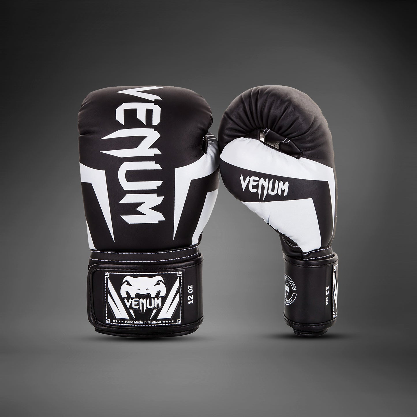 Venum Elite Boxhandschuhe - Schwarz/Weiß