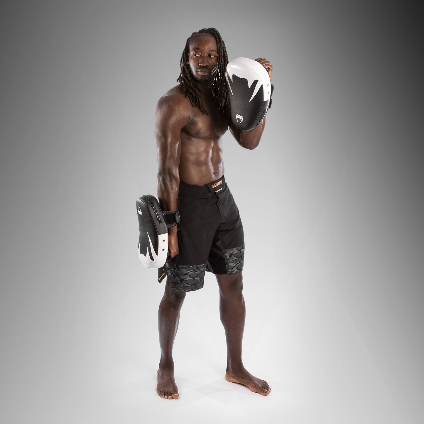 Venum Kick Boxing Gear 2.0 Micro Fibre Paos - Schwarz/Weiß