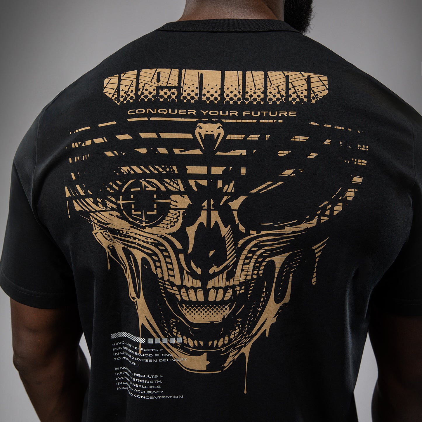 Venum Invader T-Shirt - Schwarz/Sand