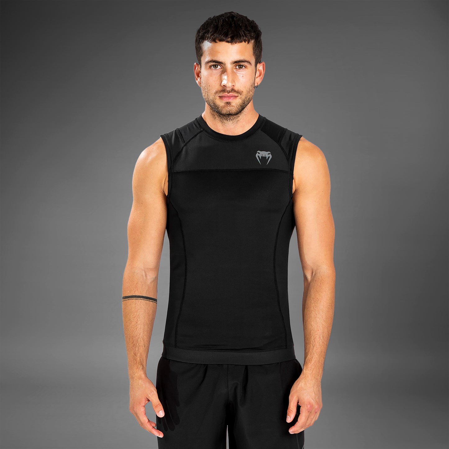Venum G-Fit Air Rashguard ärmellos – Schwarz