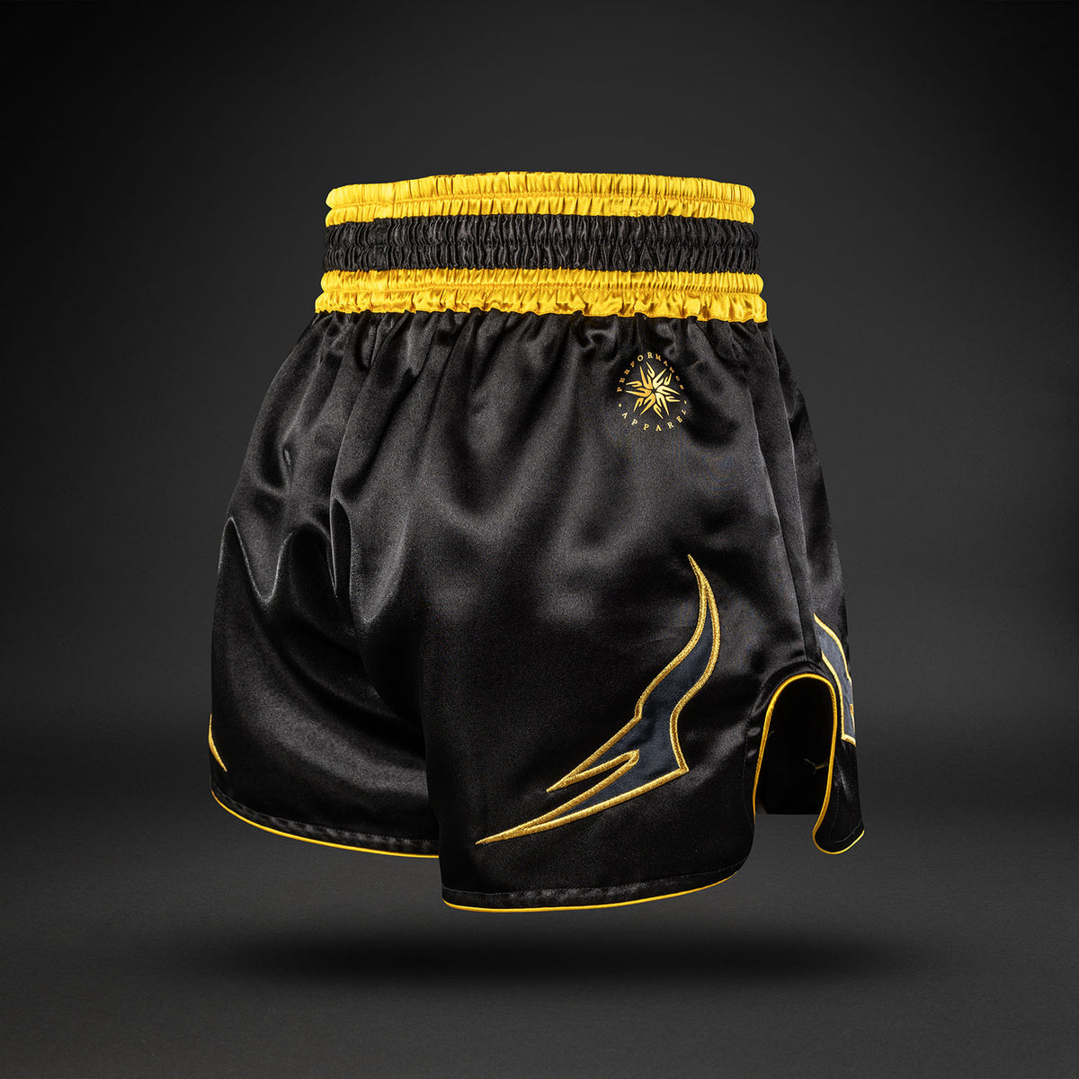 Venum Bangkok Fury Muay-Thai-Shorts - Schwarz/Gold