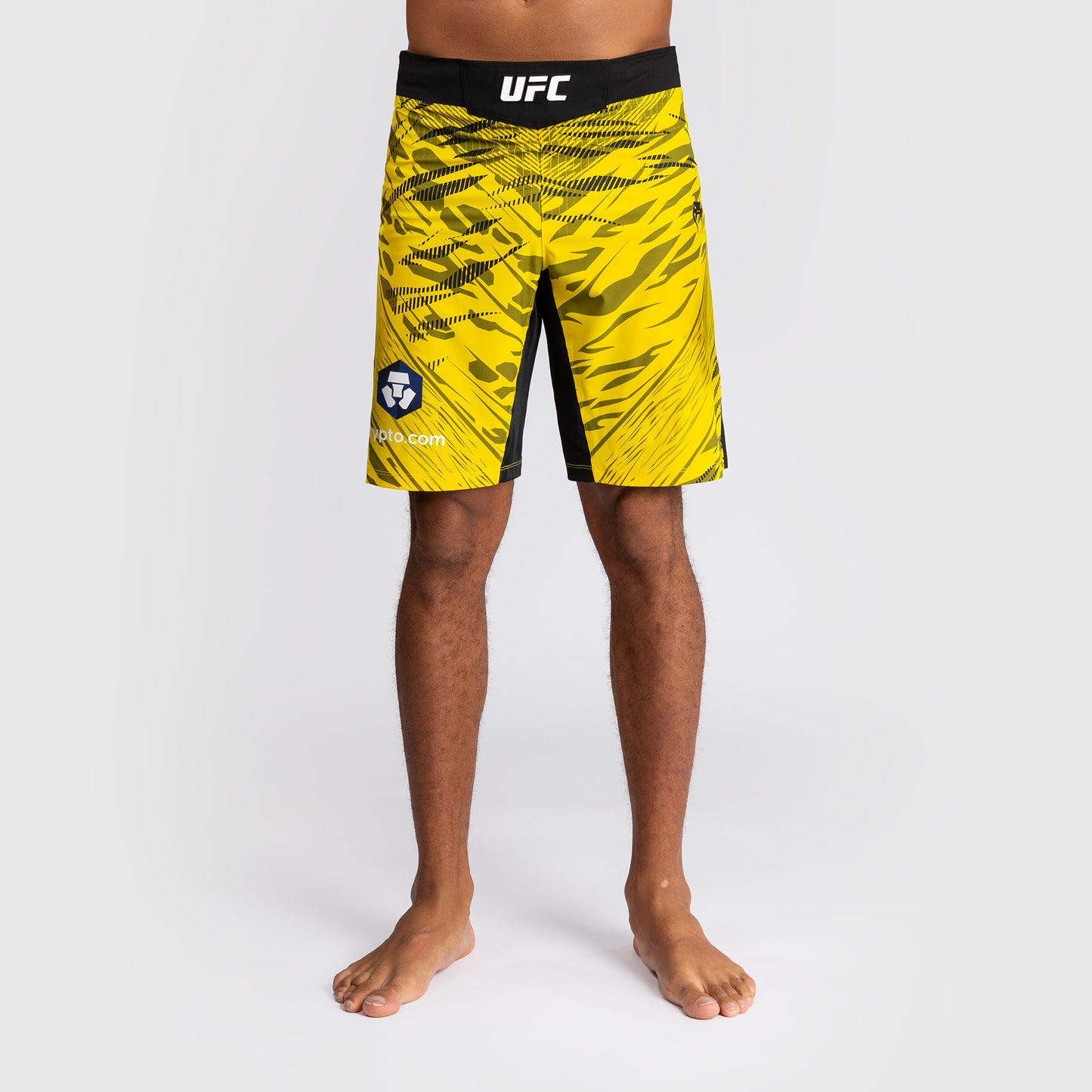 UFC Fusion by Venum Authentic Fight Night Herren Fight Short - Long Fit - Gelb
