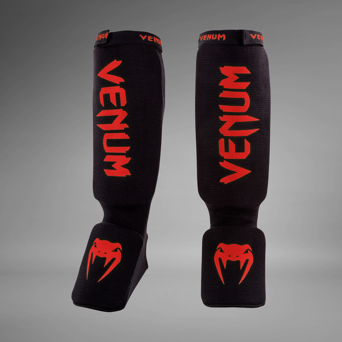 Venum Kontact Schienbeinschützer - Schwarz/Rot