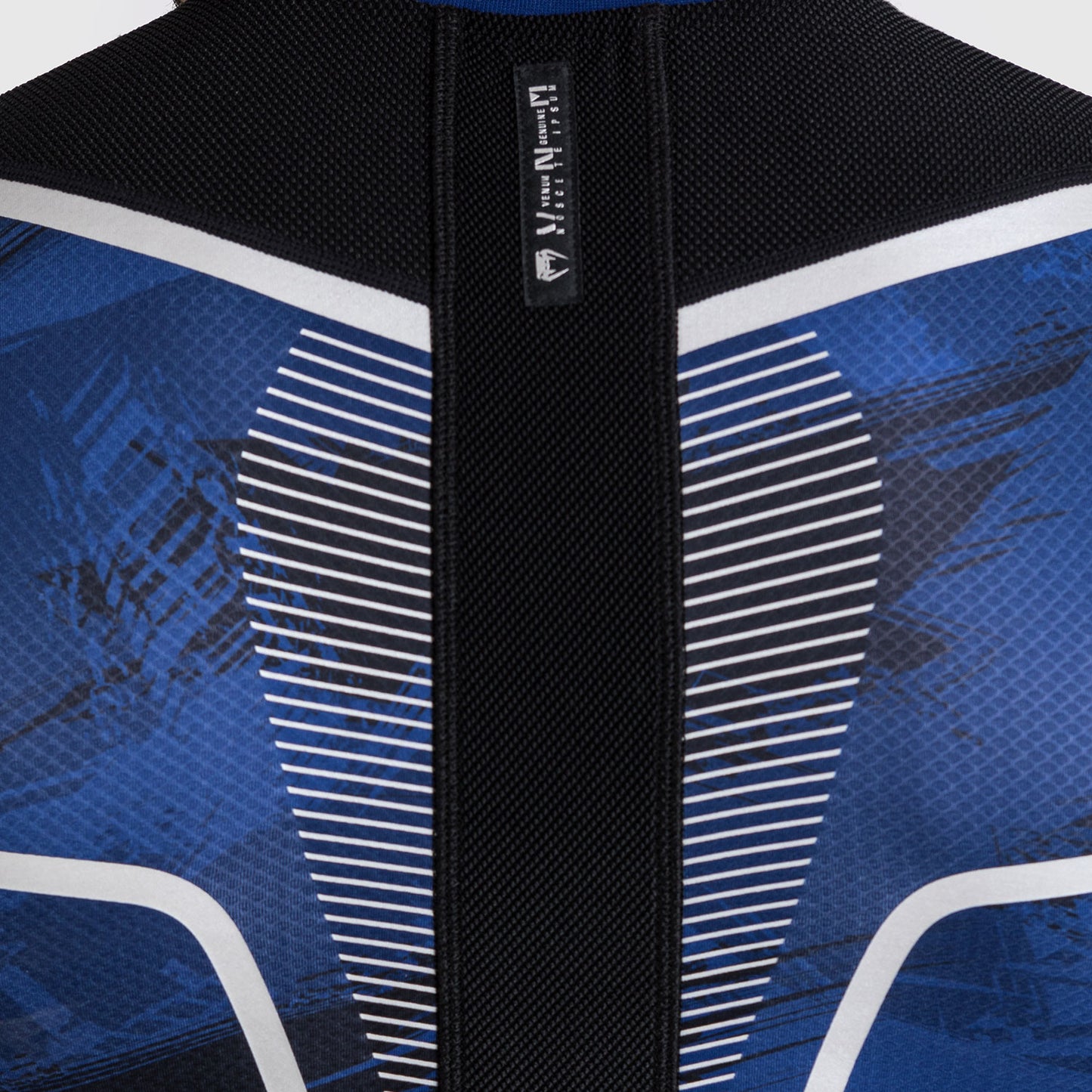 Venum Electron 3.0 Kurzärmeliger Rashguard - Marineblau
